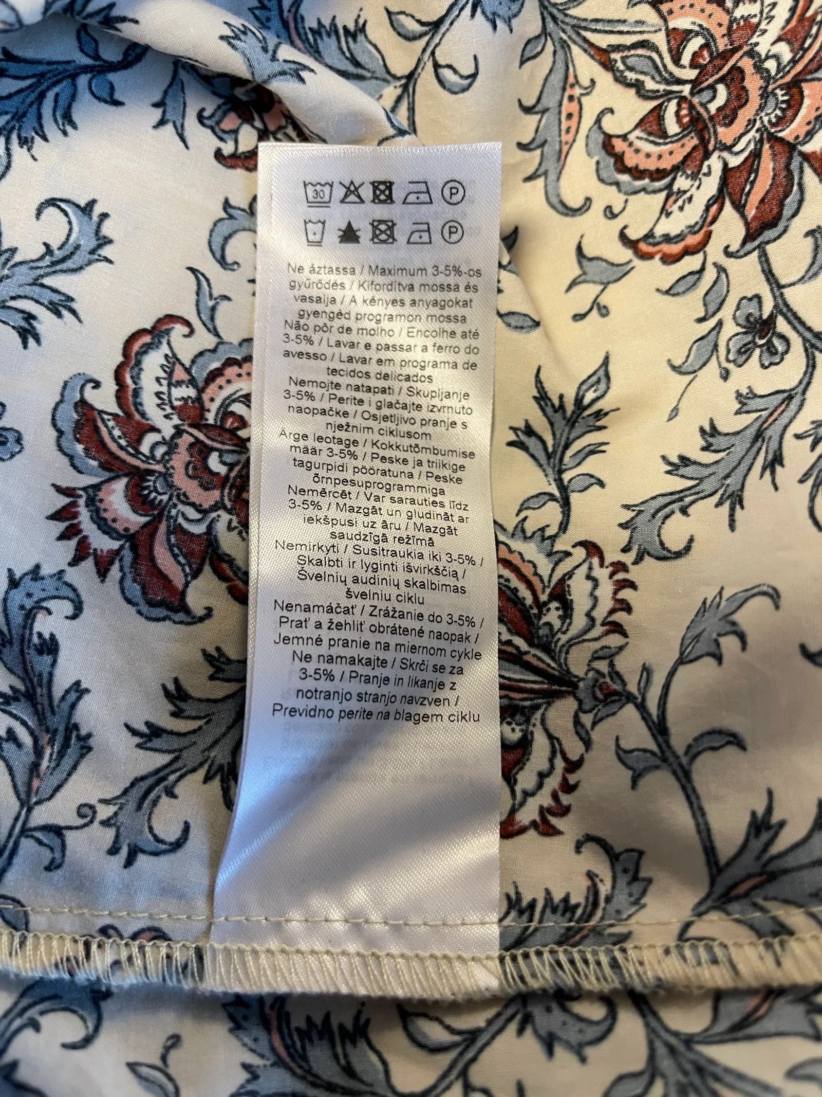 Other Soaked In Luxury Gracy blus Blouse Size L / US 10 / IT 46 - 5 Thumbnail