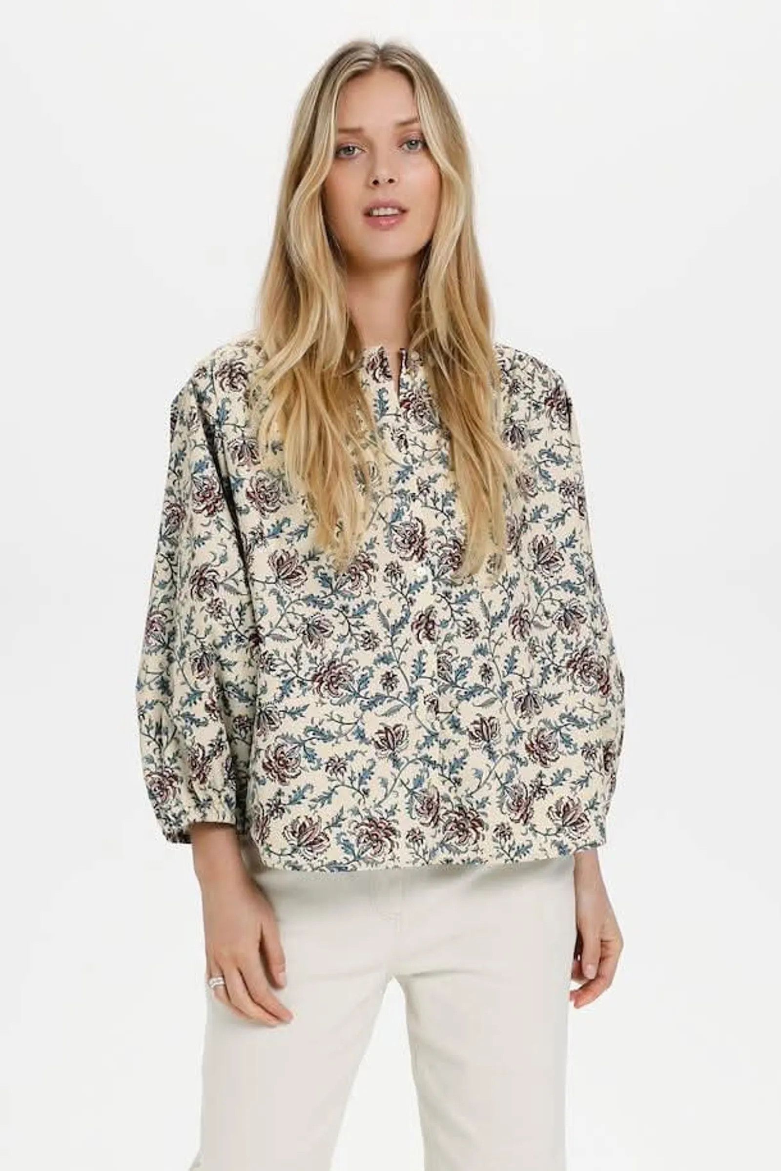 Other Soaked In Luxury Gracy blus Blouse Size L / US 10 / IT 46 - 3 Thumbnail