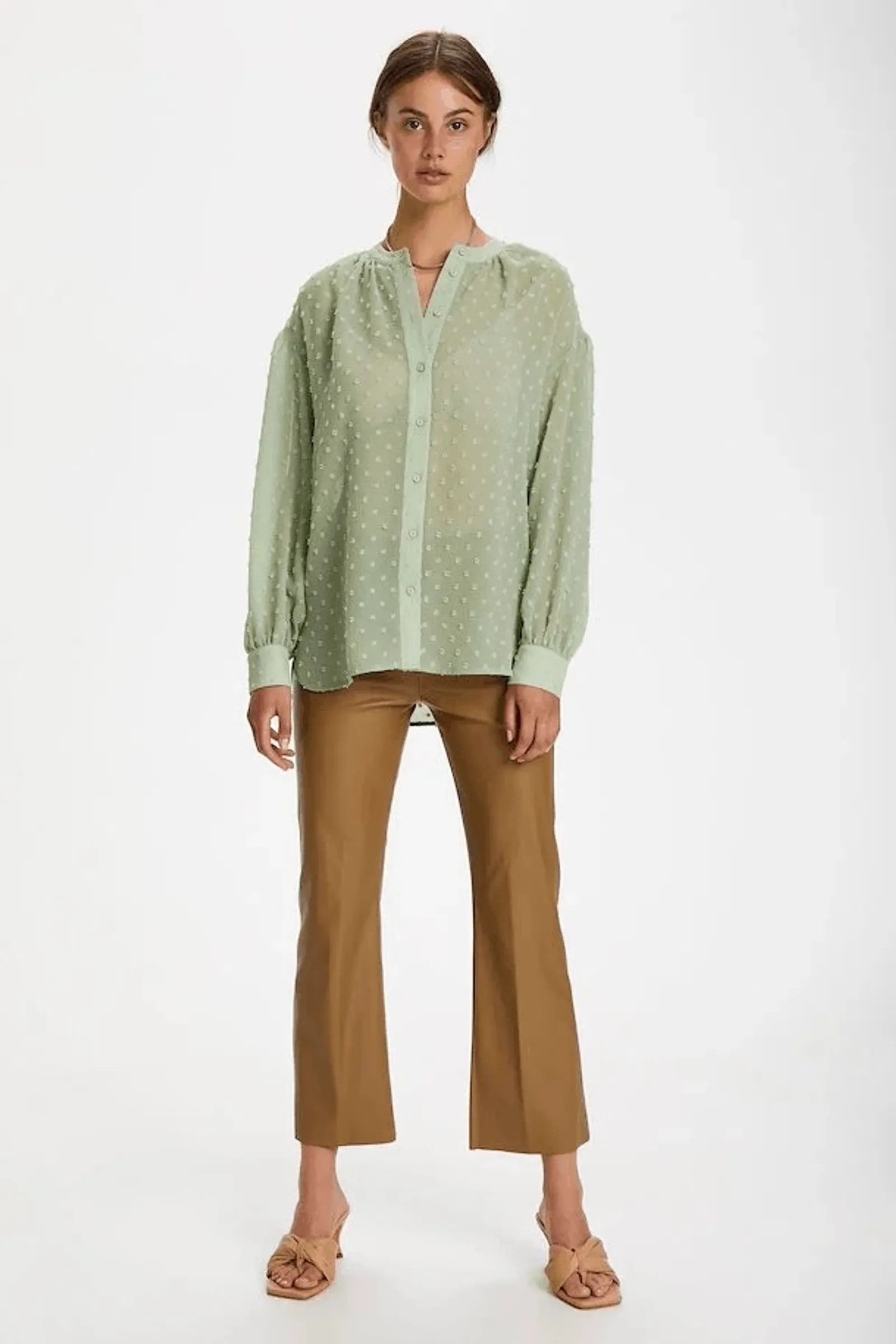 Other Soaked In Luxury Pearmain blus Blouse Size M / US 6-8 / IT 42-44 - 5 Thumbnail
