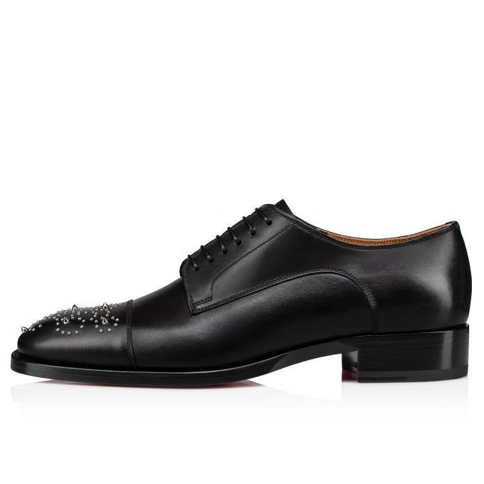 Christian Louboutin Maltese Flat Calf Leather in black Size US 7 / EU 40 - 2 Thumbnail