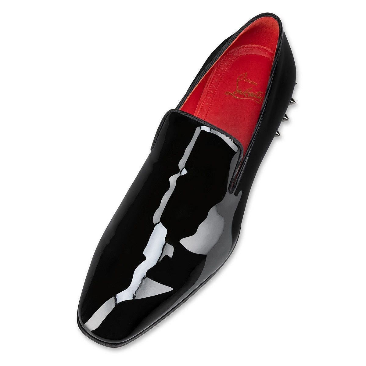 Christian Louboutin Marquees Flat Patent Leather Size US 12 / EU 45 - 3 Thumbnail