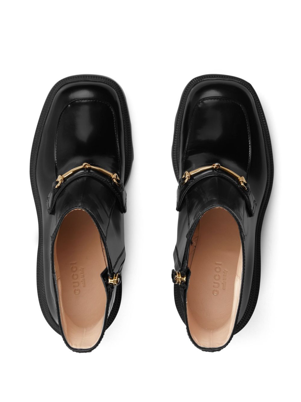 Gucci 72mm Horsebit-detail leather boots Size US 9 / IT 39 - 2 Thumbnail