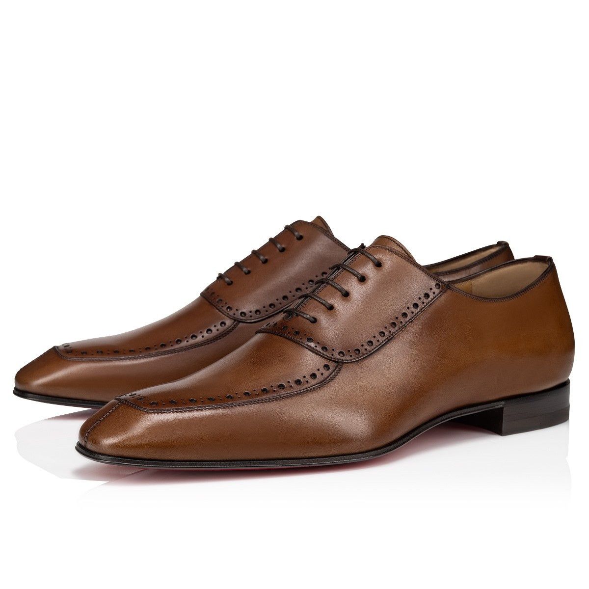 Christian Louboutin Lafitoch Flat Calf Leather in brown Size US 6 / EU 39 - 2 Thumbnail