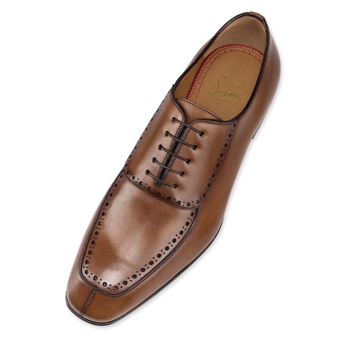 Christian Louboutin Lafitoch Flat Calf Leather in brown Size US 8 / EU 41 - 3 Thumbnail