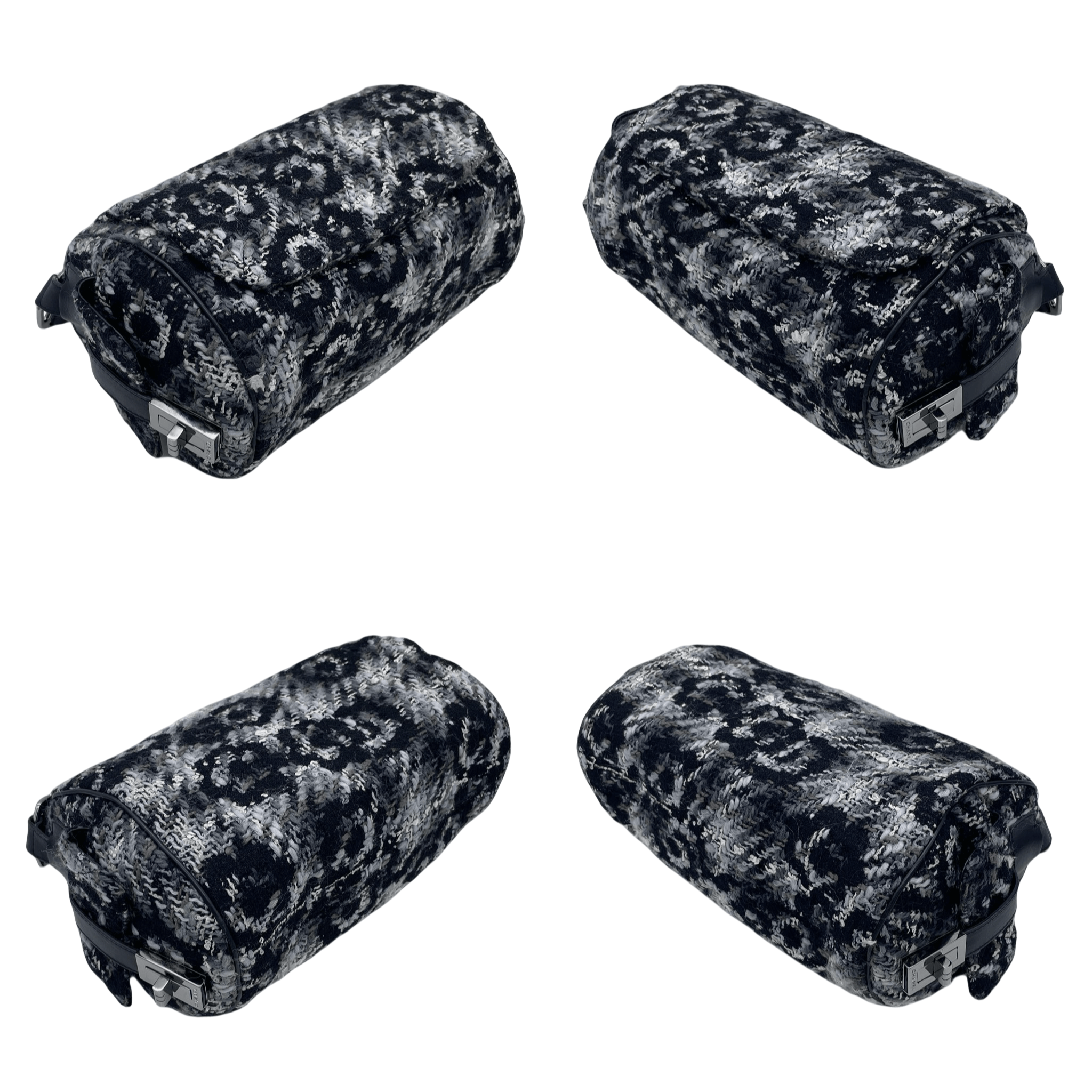 Chanel Chanel Camellia Tweed Coco Mark X 2.55 4-Chain Shoulder Bag Size ONE SIZE - 6 Thumbnail