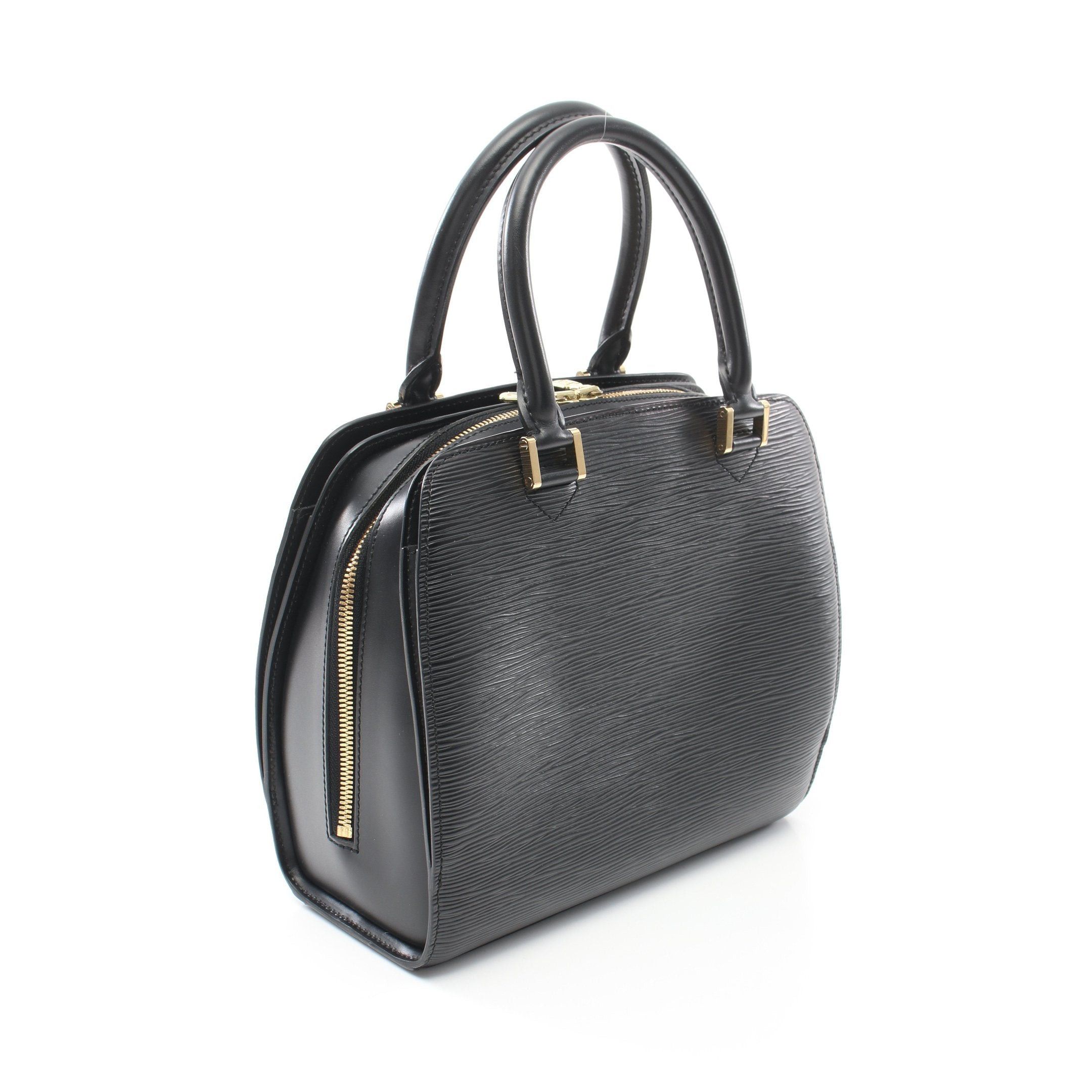 Louis Vuitton Louis Vuitton Pont Neuf Epi Noir Handbag Leather Black Size ONE SIZE - 2 Thumbnail