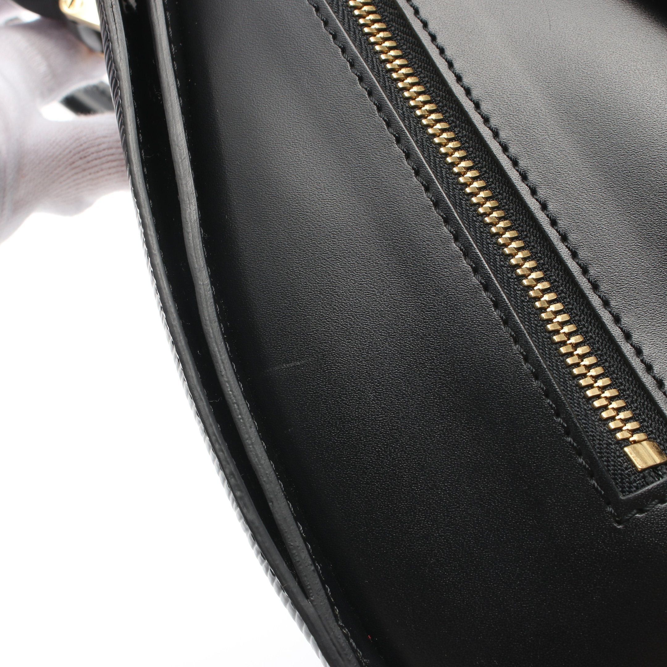 Louis Vuitton Louis Vuitton Pont Neuf Epi Noir Handbag Leather Black Size ONE SIZE - 7 Thumbnail