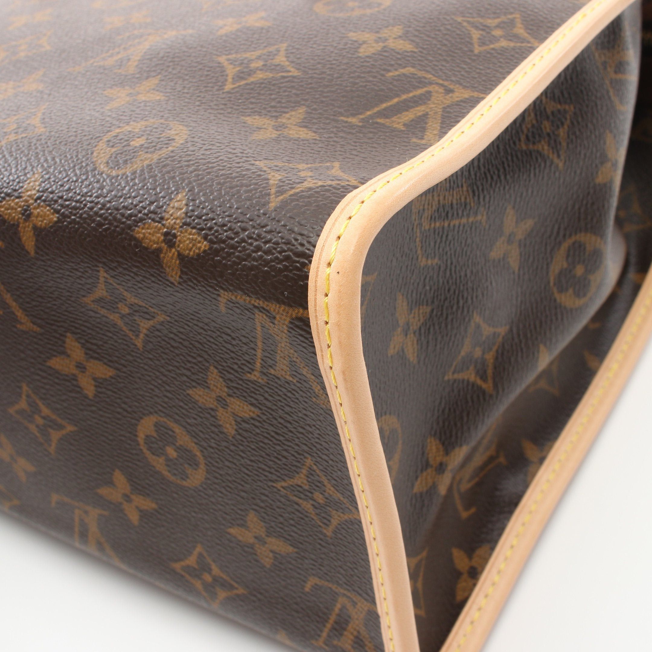 Louis Vuitton Louis Vuitton Popincourt O Monogram Shoulder Bag Tote Leather Brown Size ONE SIZE - 7 Thumbnail