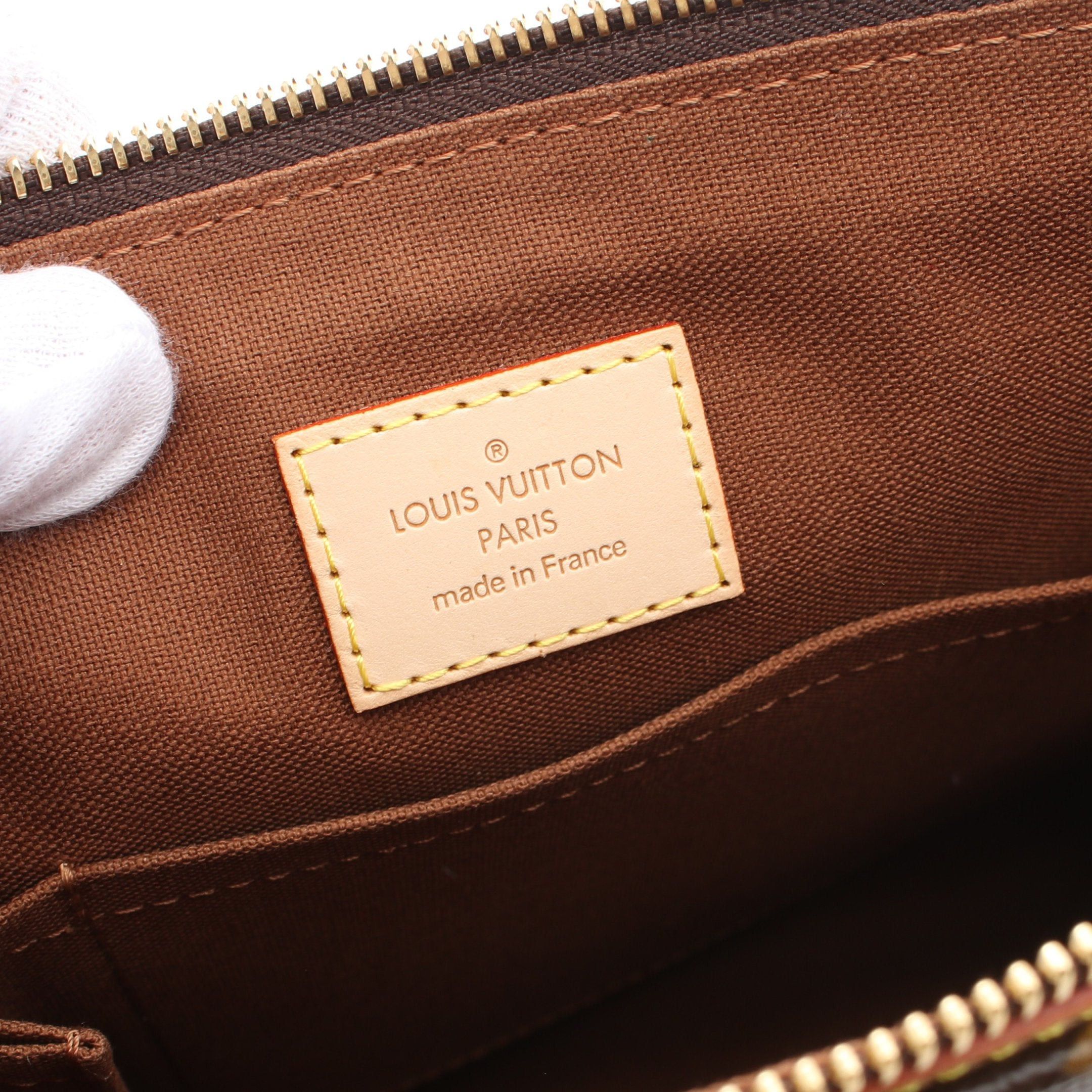 Louis Vuitton Louis Vuitton Popincourt O Monogram Shoulder Bag Tote Leather Brown Size ONE SIZE - 4 Thumbnail