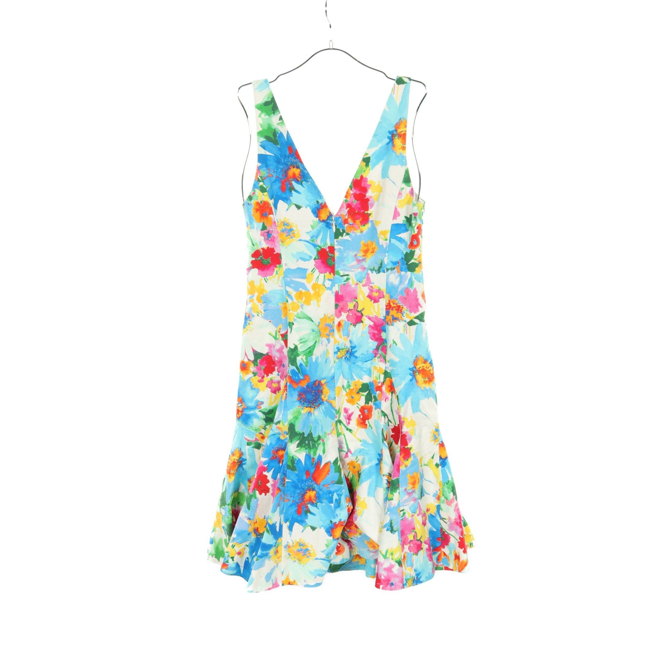 Ralph Lauren Ralph Lauren One Piece No Sleeve Floral Pattern Cotton Light Blue Multicolor Size ONE SIZE - 2 Thumbnail