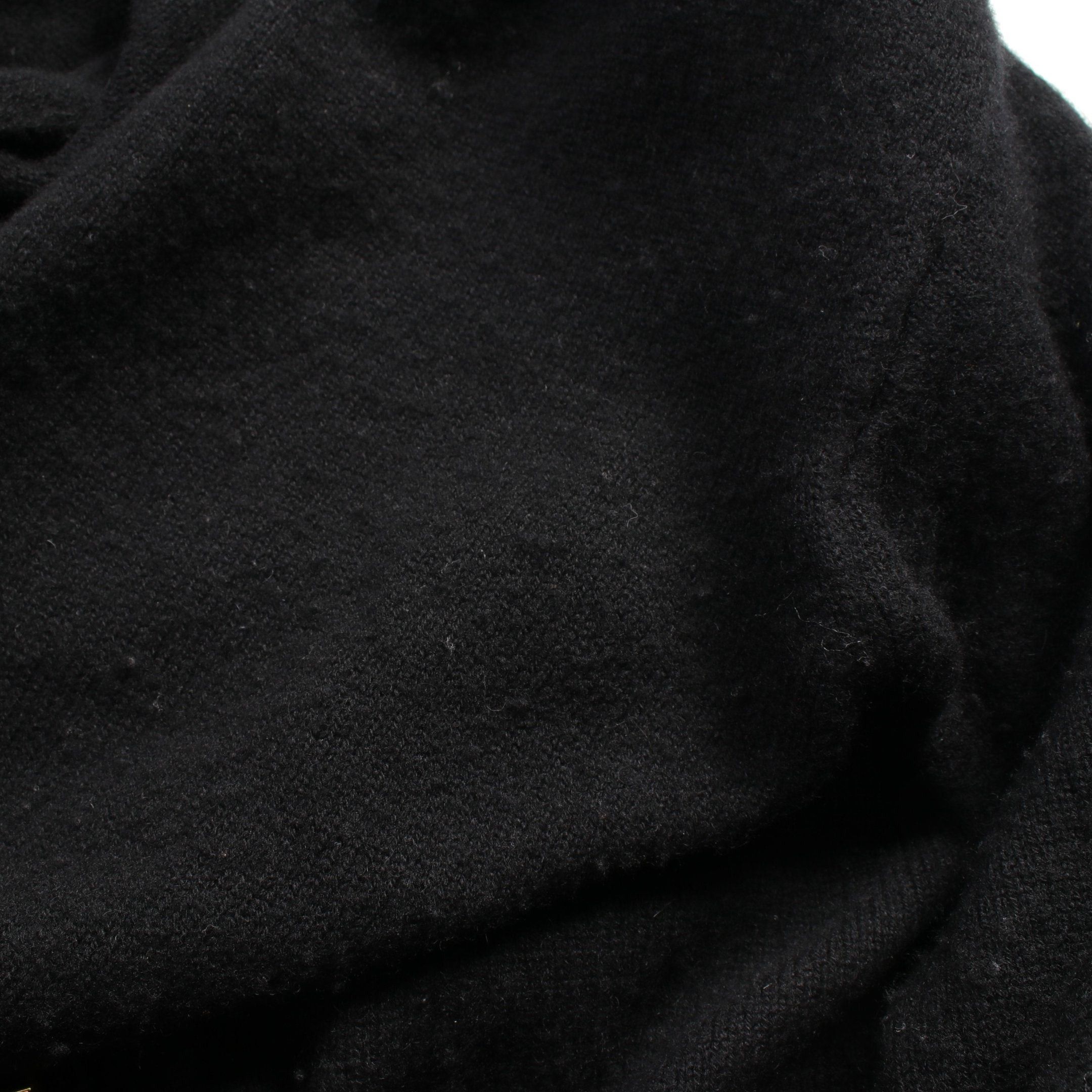 Celine Celine Triomphe Cardigan Cashmere Black Size ONE SIZE - 9 Thumbnail