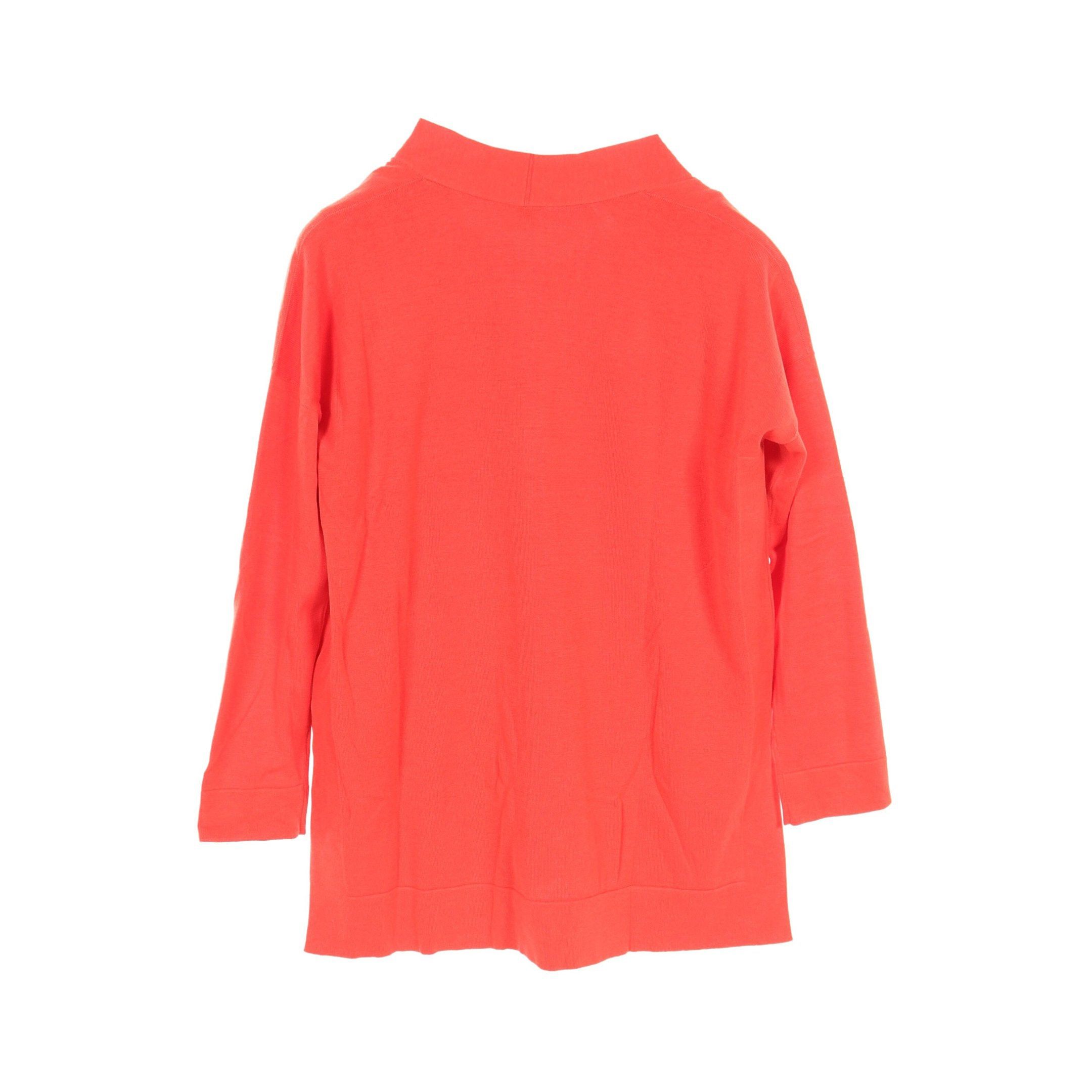 Hermes Hermes Cardigan Ensemble H Logo Cotton Silk Orange Red Size ONE SIZE - 2 Thumbnail