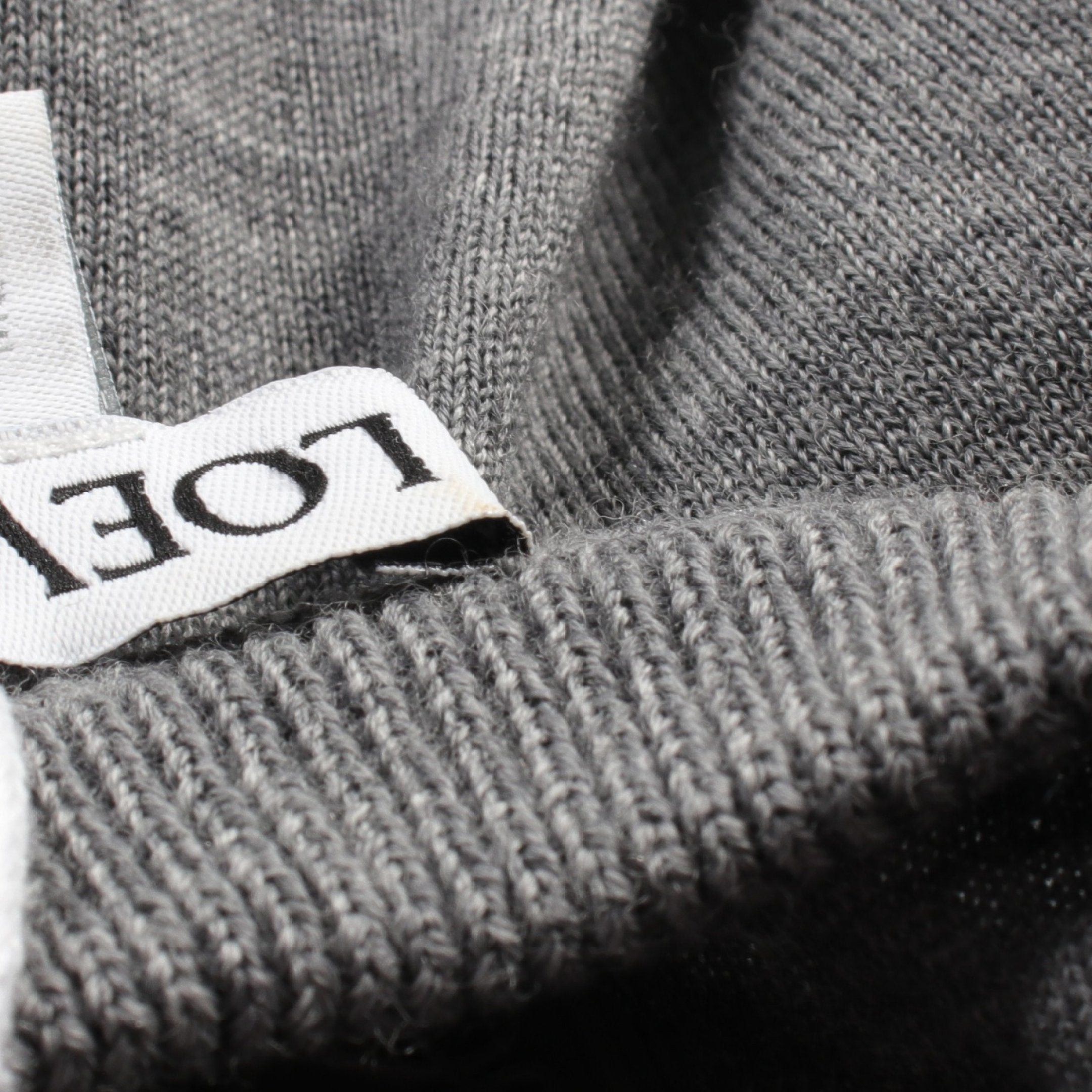 Loewe Loewe Knit Wool Gray Size ONE SIZE - 9 Thumbnail