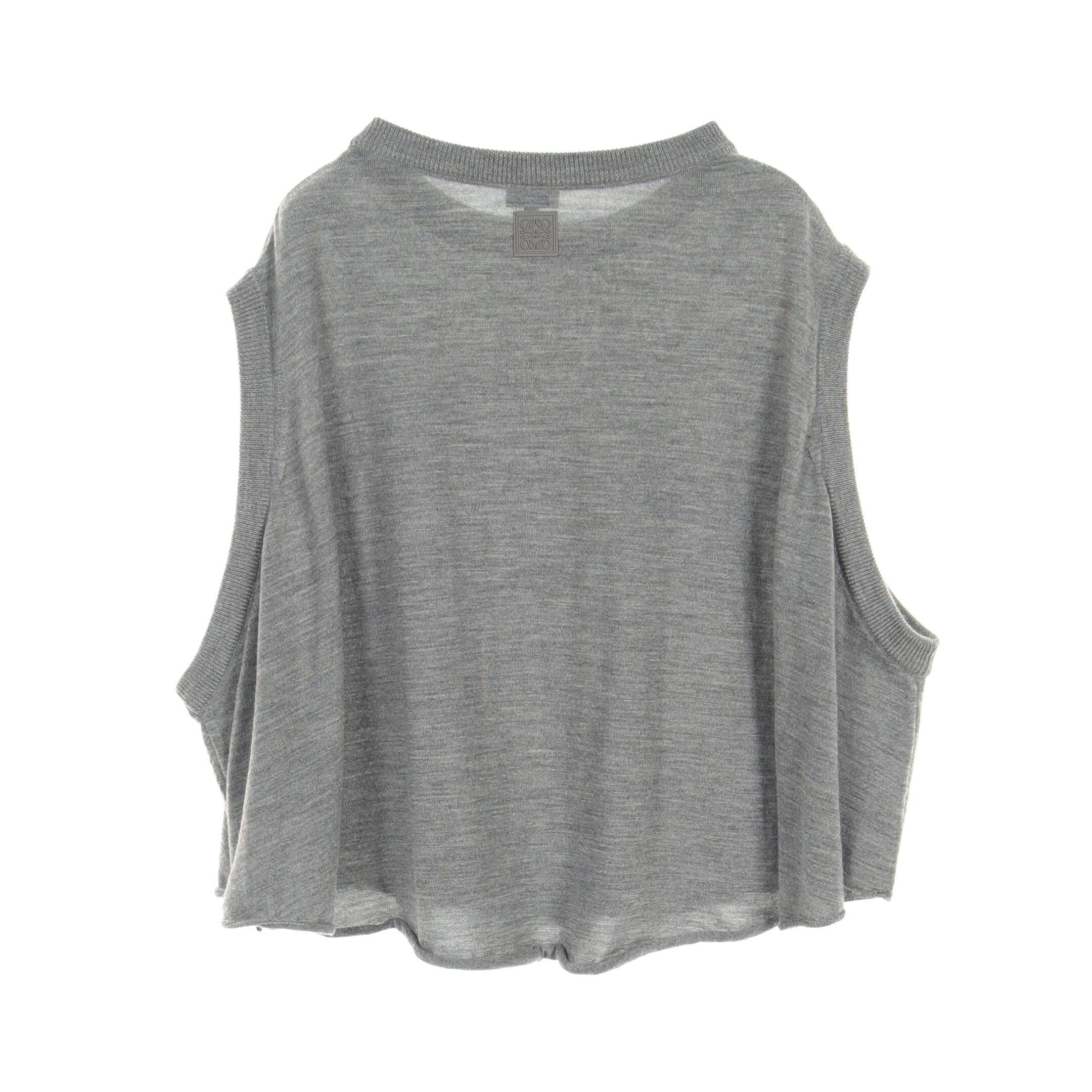 Loewe Loewe Knit Wool Gray Size ONE SIZE - 2 Thumbnail