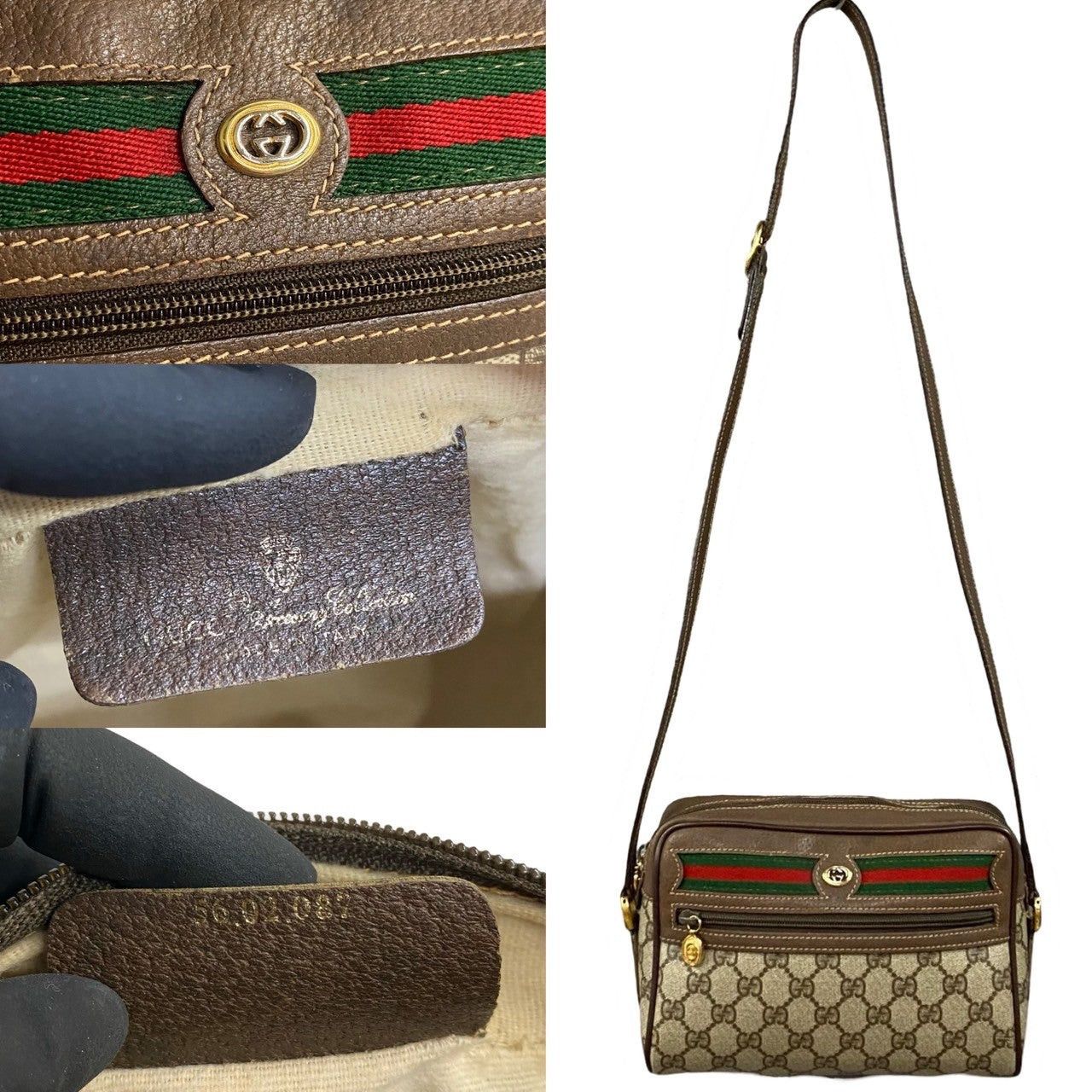 Gucci Gucci Shoulder Bag Brown Leather Size ONE SIZE - 3 Thumbnail