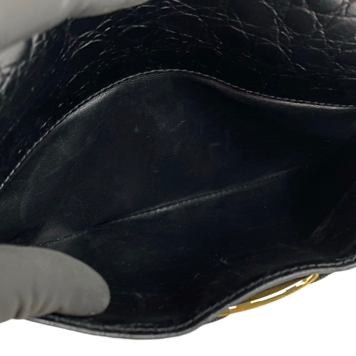Salvatore Ferragamo Salvatore Ferragamo Shoulder Bag Black Leather Size ONE SIZE - 9 Thumbnail