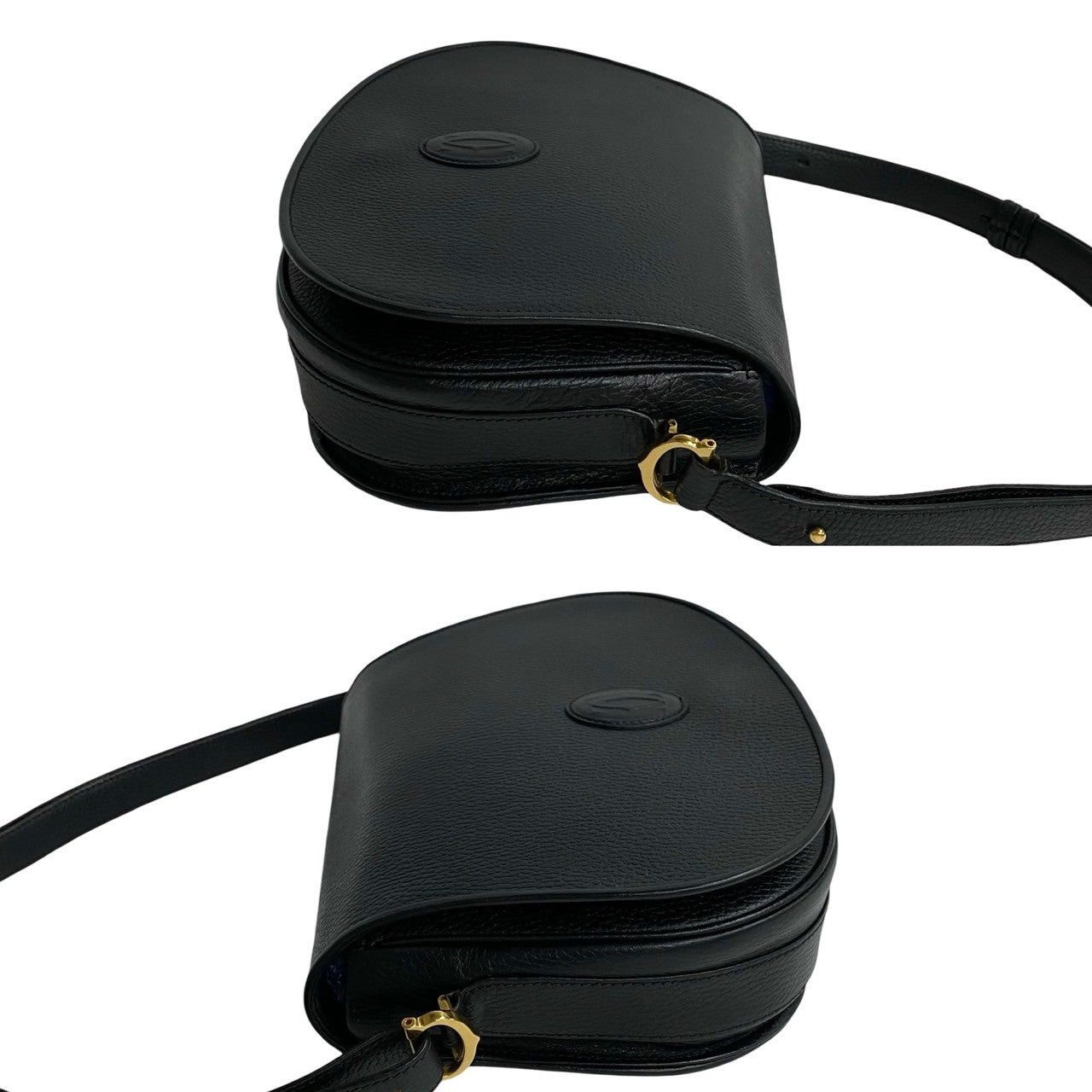 Cartier Cartier Shoulder Bag Black Leather Size ONE SIZE - 5 Thumbnail