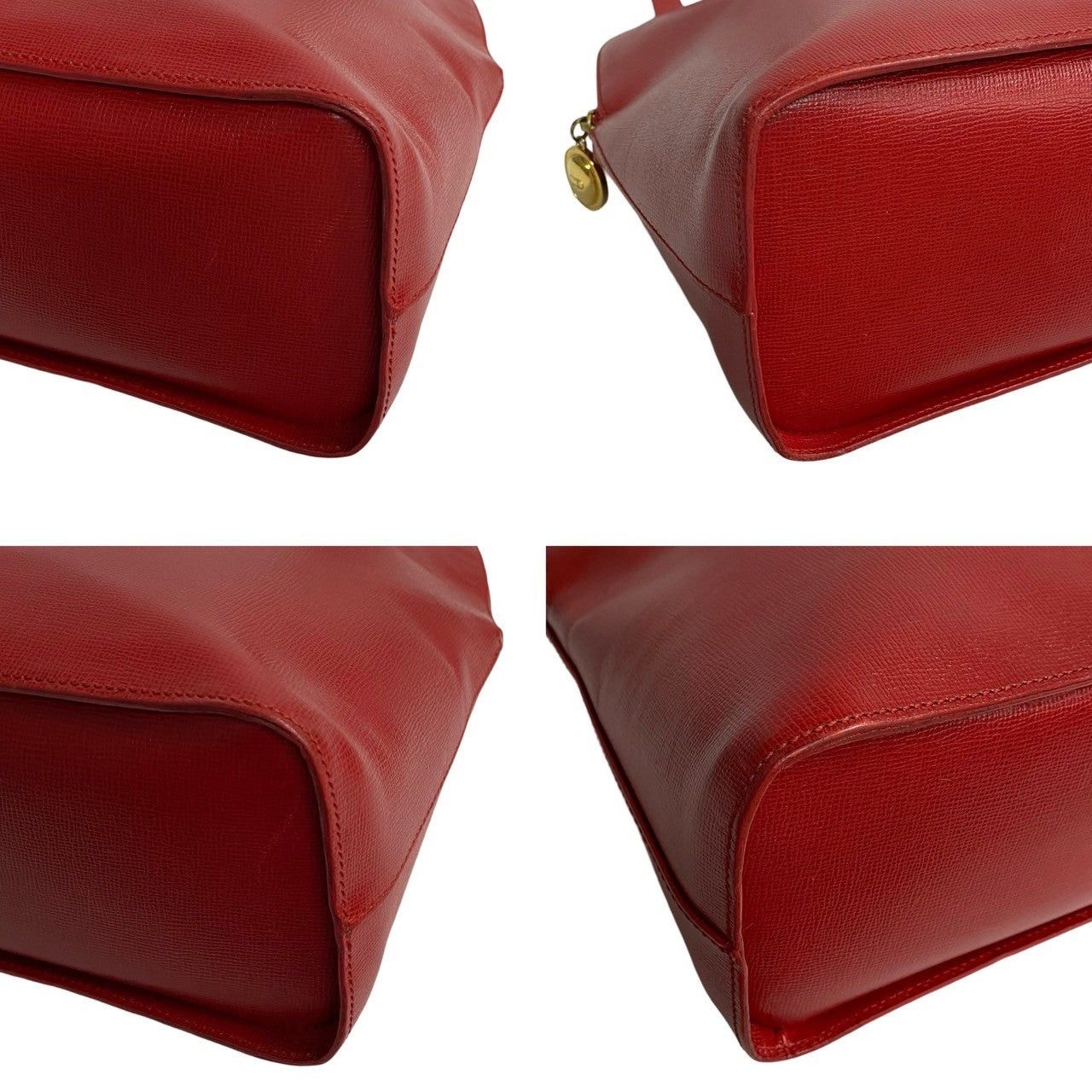 Dior Dior Shoulder Bag Red Leather Size ONE SIZE - 7 Thumbnail