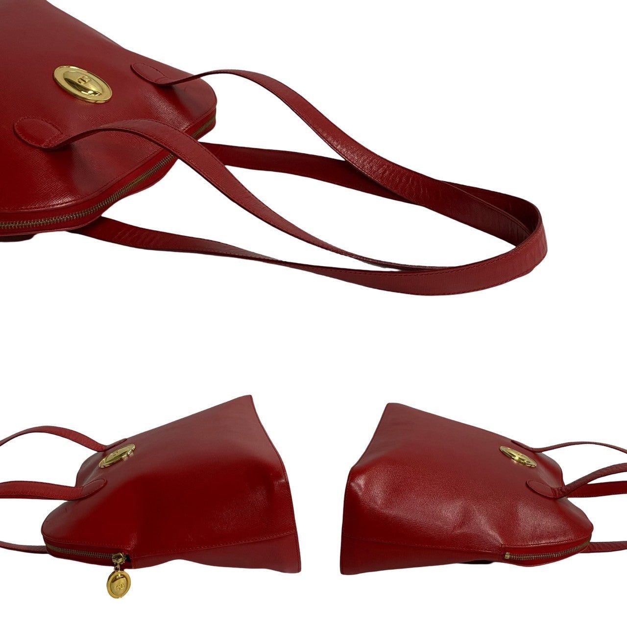 Dior Dior Shoulder Bag Red Leather Size ONE SIZE - 5 Thumbnail