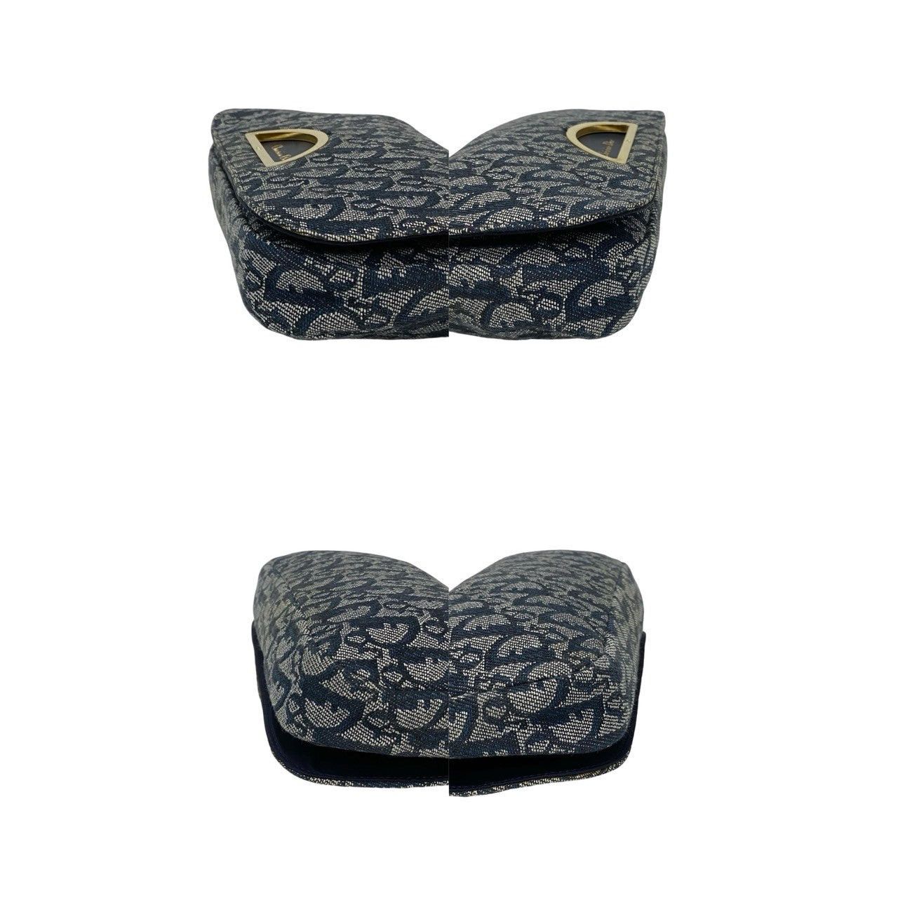 Dior Dior Shoulder Bag Blue Cotton Size ONE SIZE - 7 Thumbnail