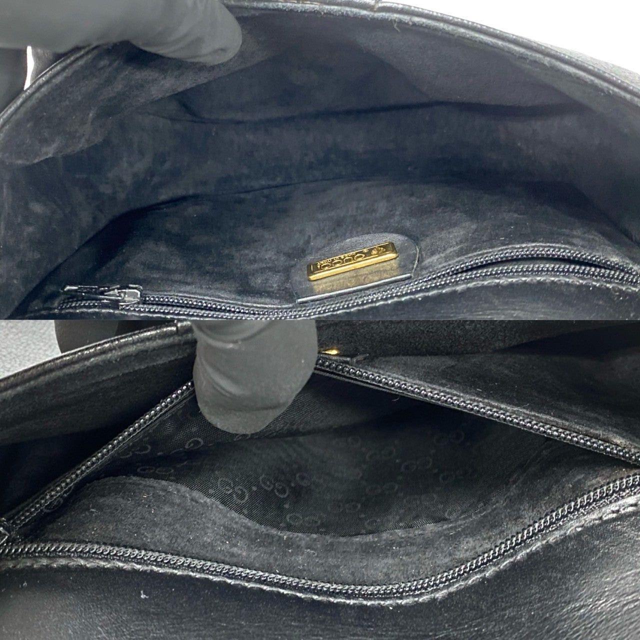 Gucci Gucci Shoulder Bag Black Leather Size ONE SIZE - 9 Thumbnail