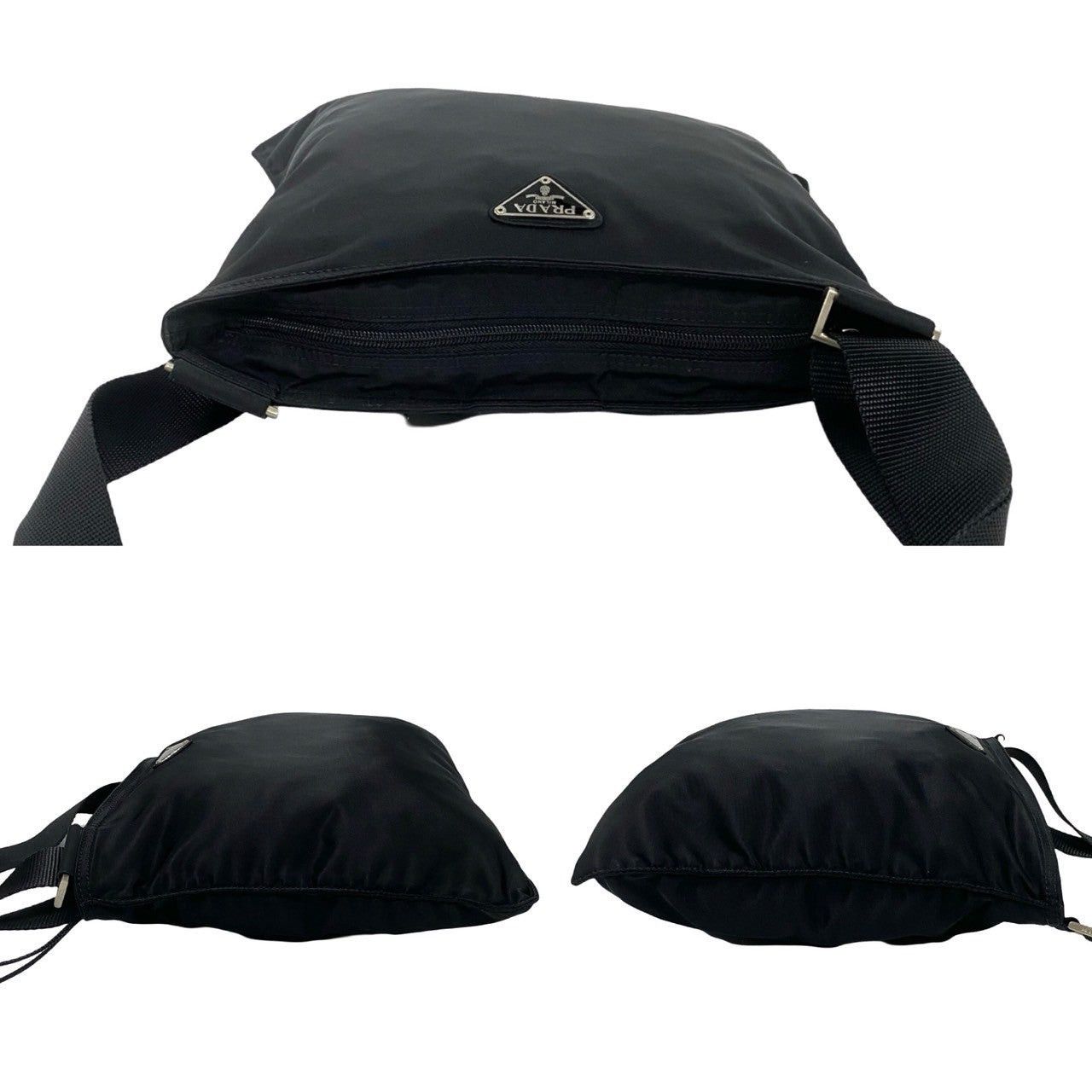 Prada Prada Shoulder Bag Black Synthetic Size ONE SIZE - 5 Thumbnail