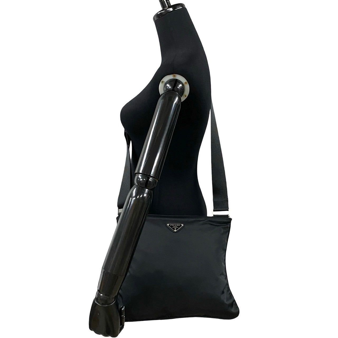 Prada Prada Shoulder Bag Black Synthetic Size ONE SIZE - 2 Thumbnail