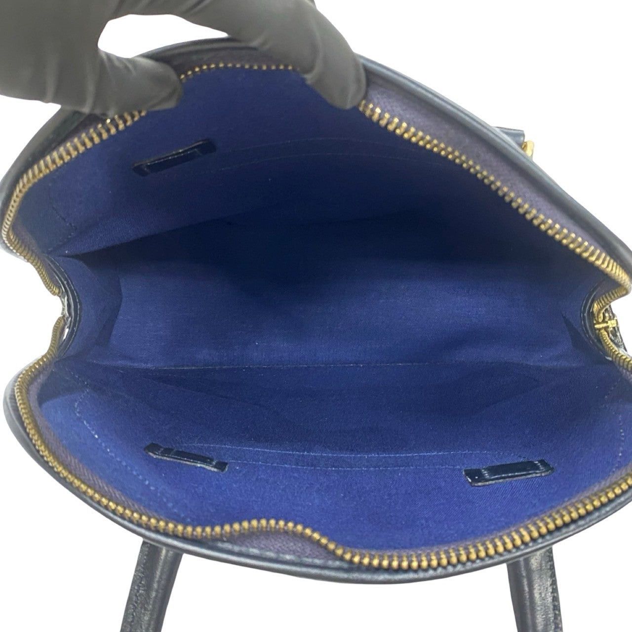 Gucci Gucci Handbag Navy Leather Size ONE SIZE - 8 Thumbnail