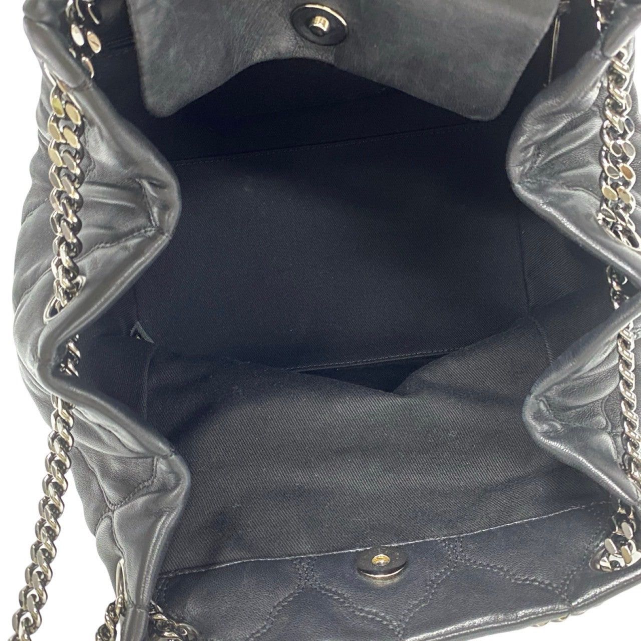 Chanel Chanel Shoulder Bag Black Leather Size ONE SIZE - 8 Thumbnail