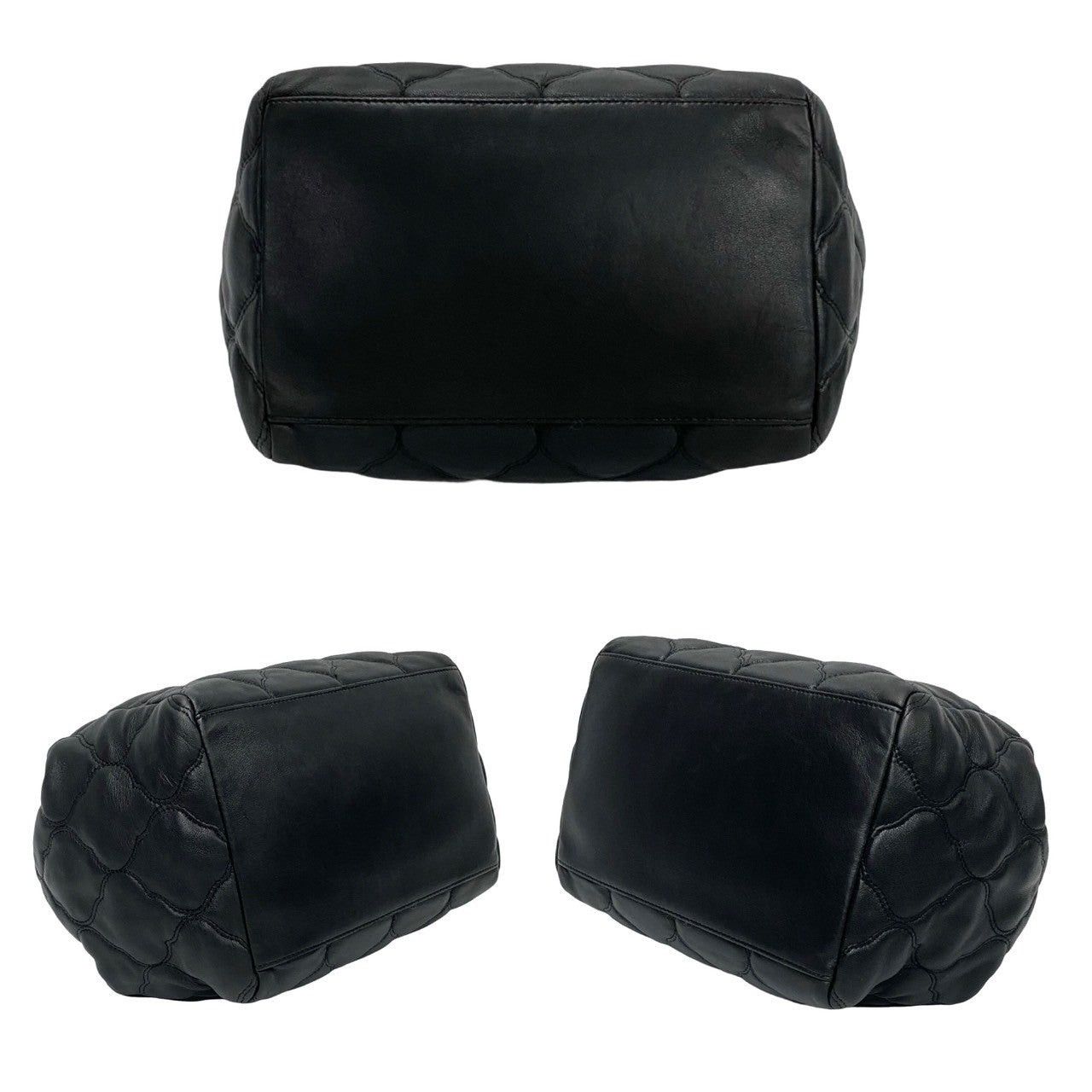 Chanel Chanel Shoulder Bag Black Leather Size ONE SIZE - 6 Thumbnail