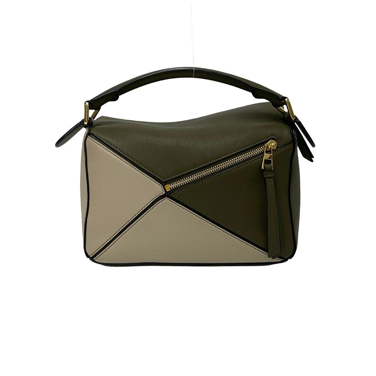 Loewe Loewe Shoulder Bag Green Leather Size ONE SIZE - 4 Thumbnail