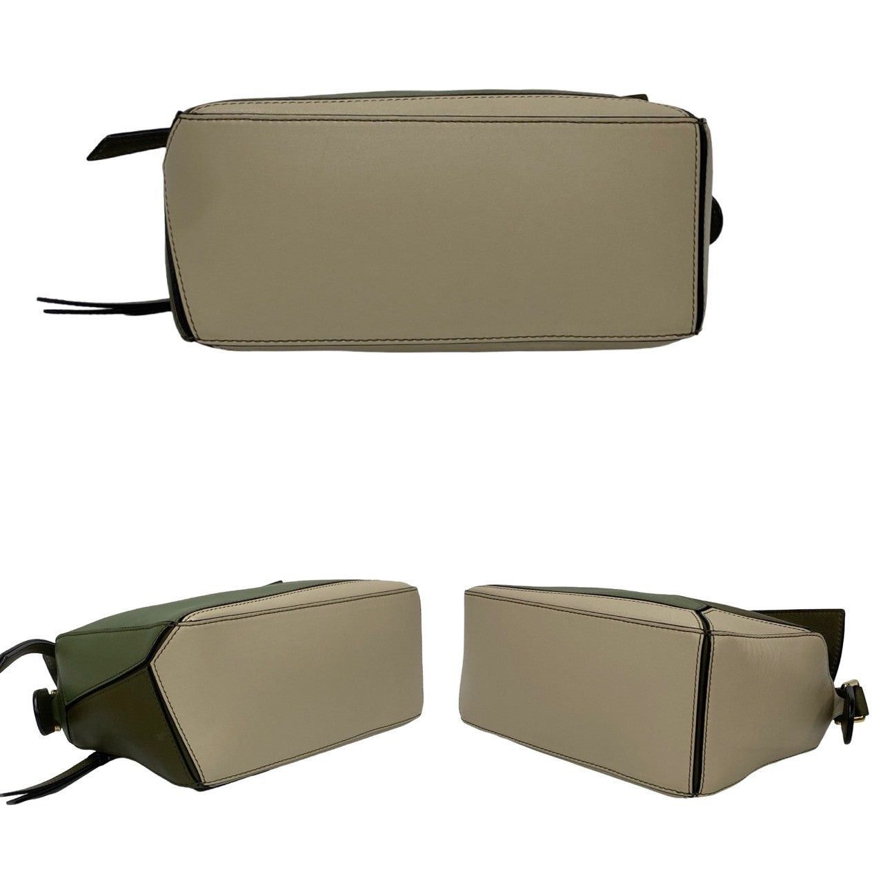 Loewe Loewe Shoulder Bag Green Leather Size ONE SIZE - 6 Thumbnail