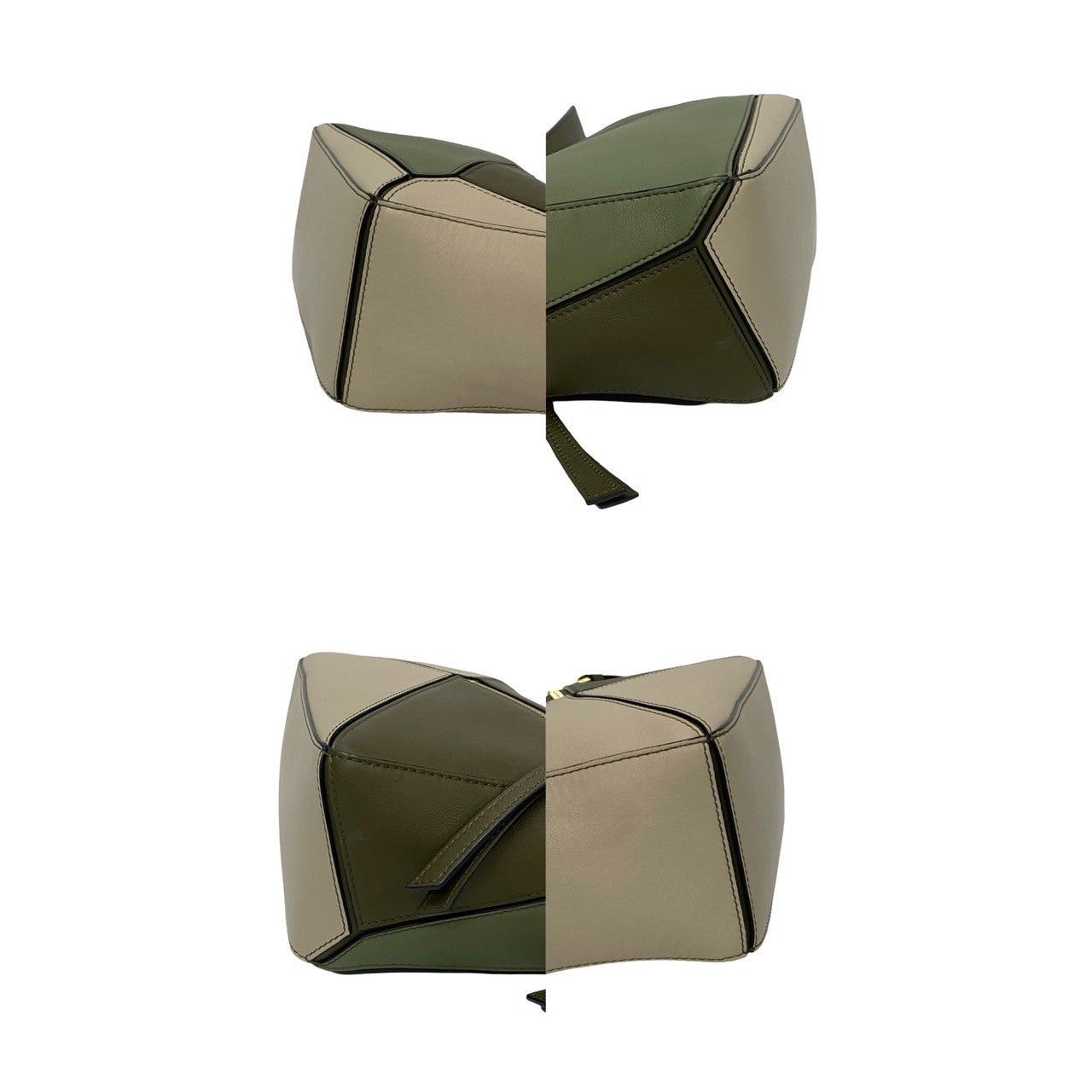 Loewe Loewe Shoulder Bag Green Leather Size ONE SIZE - 7 Thumbnail