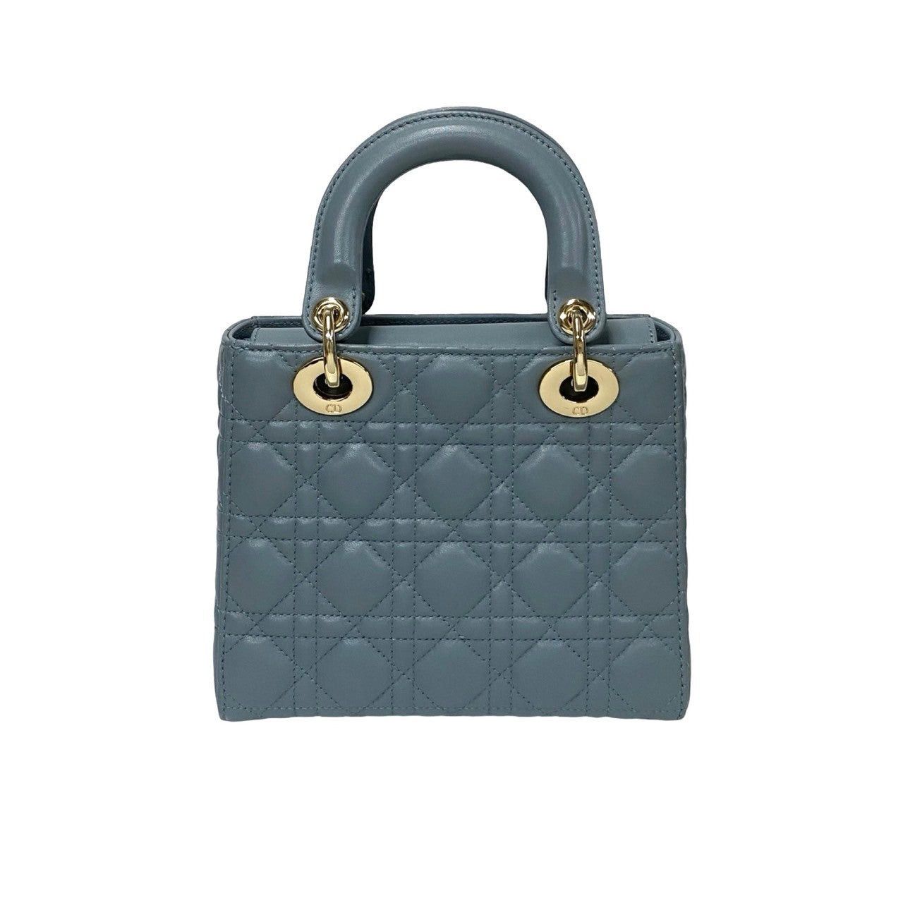 Dior Dior Shoulder Bag Blue Leather Size ONE SIZE - 4 Thumbnail