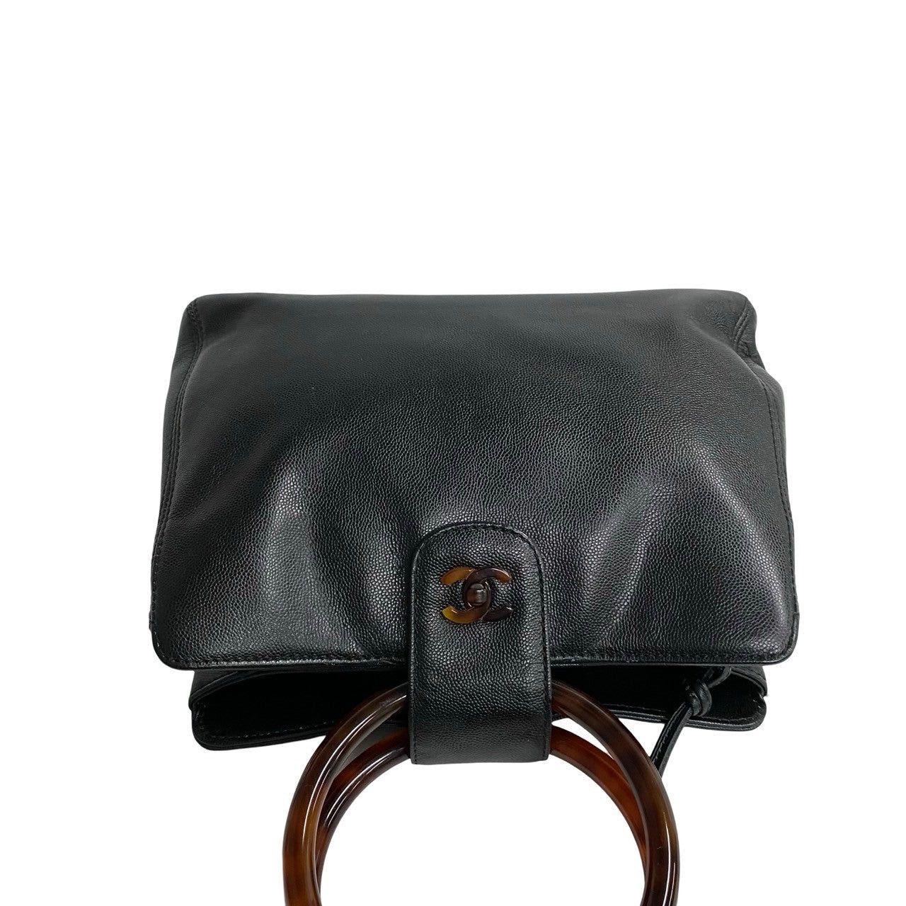 Chanel Chanel Handbag Black Plastic Size ONE SIZE - 5 Thumbnail