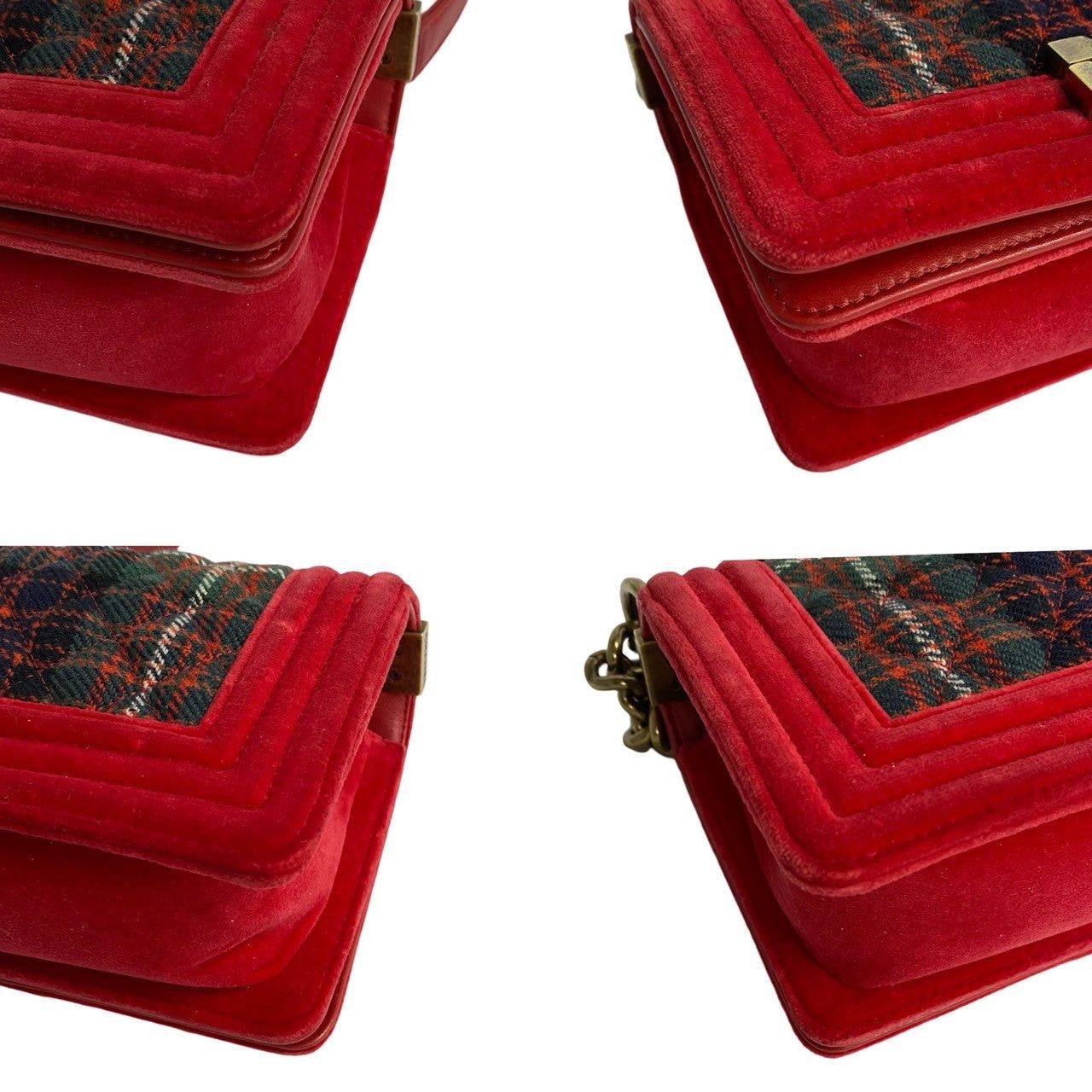 Chanel Chanel Shoulder Bag Red Leather Size ONE SIZE - 6 Thumbnail