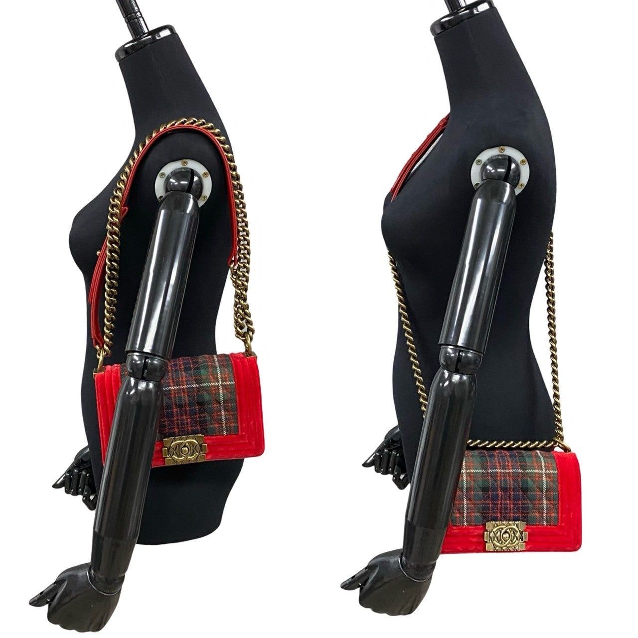 Chanel Chanel Shoulder Bag Red Leather Size ONE SIZE - 2 Thumbnail