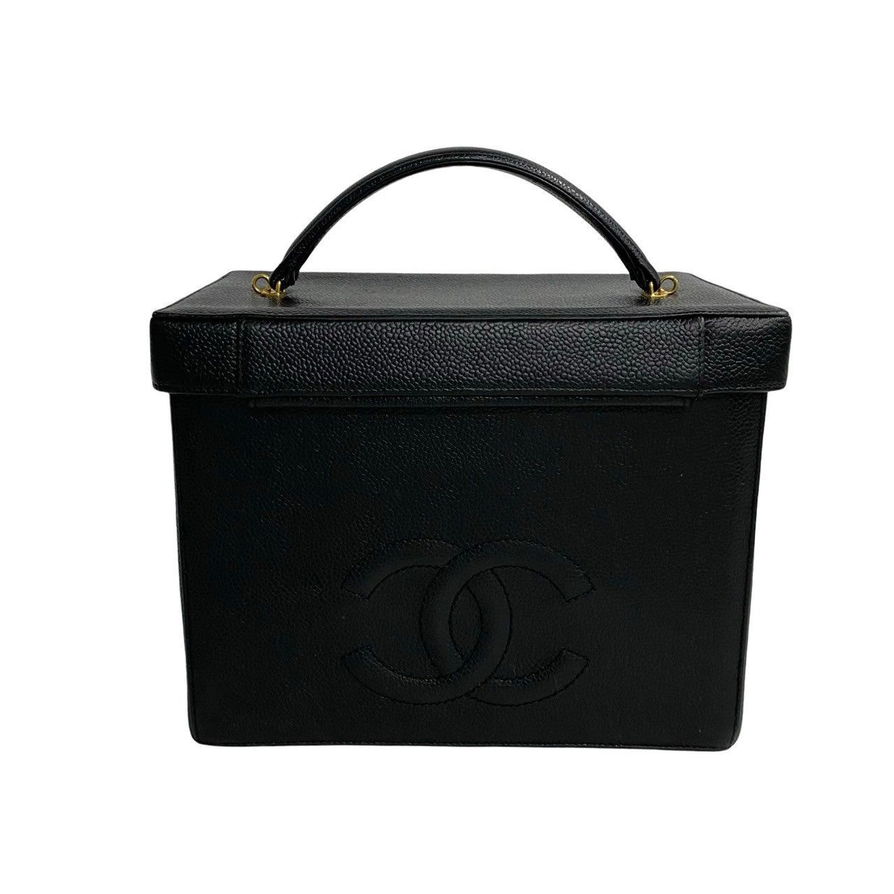 Chanel Chanel Handbag Black Leather Size ONE SIZE - 4 Thumbnail