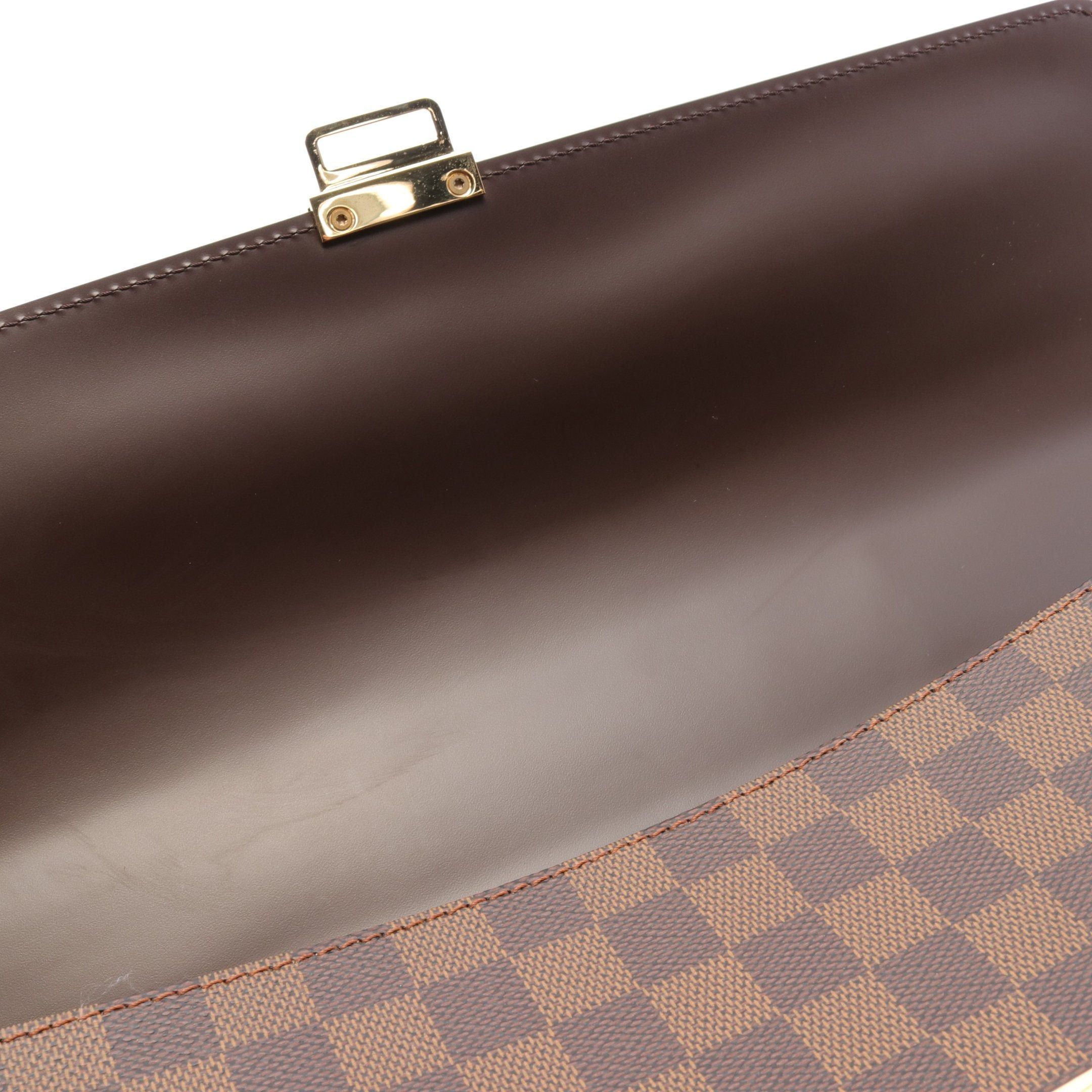 Louis Vuitton Louis Vuitton Altona Gm Damier Ebene Briefcase Business Bag Leather Brown Size ONE SIZE - 7 Thumbnail