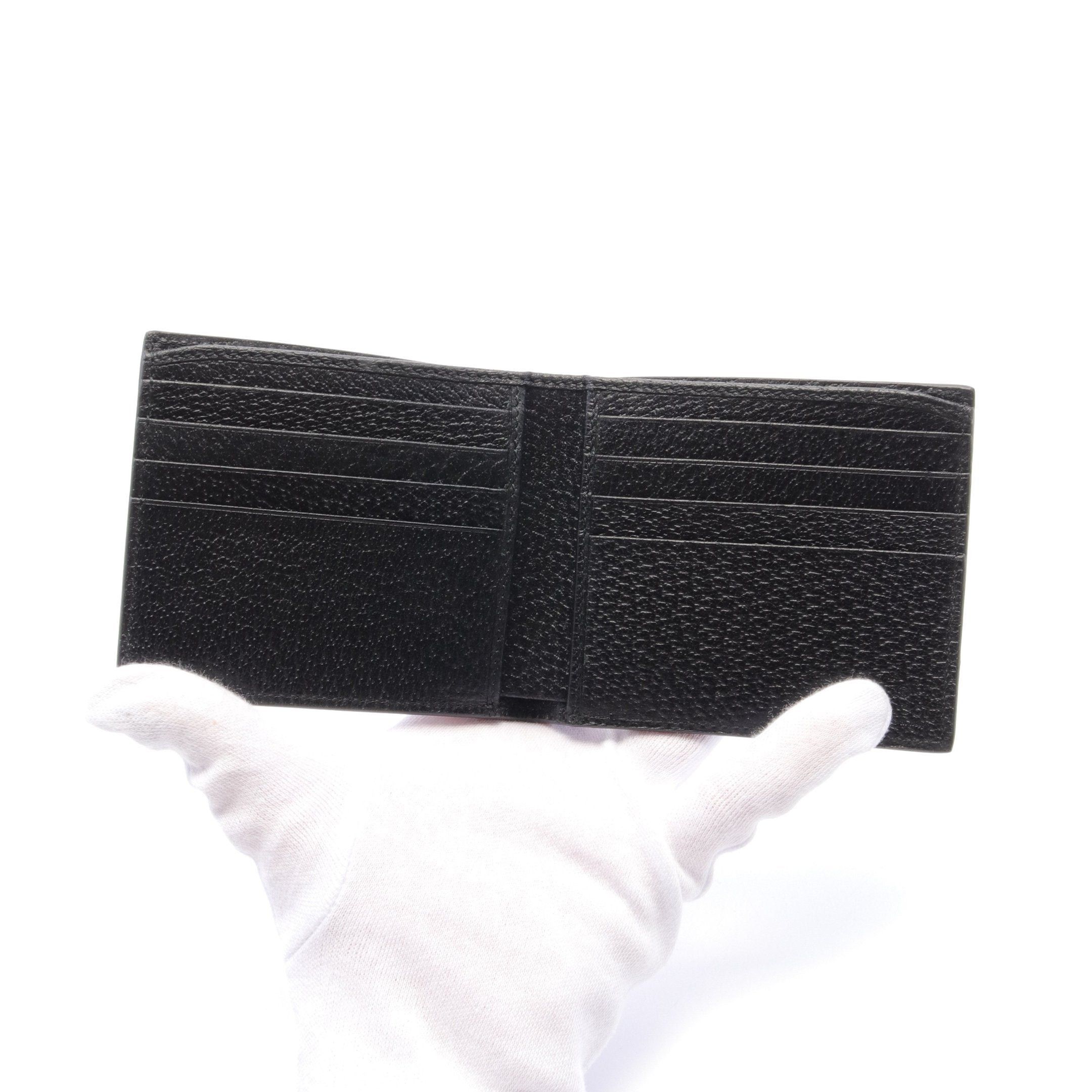 Gucci Gucci Gg Marmont Bi-Fold Wallet Leather Black Size ONE SIZE - 3 Thumbnail