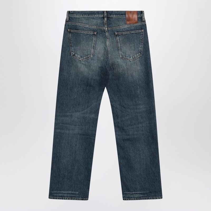 Valentino Valentino Blue Washed Denim Jeans Size US 30 / EU 46 - 2 Thumbnail