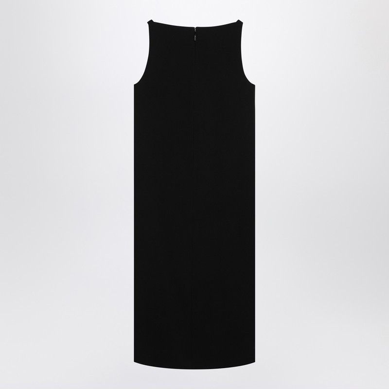 Gucci Gucci Black Viscose Sablé Dress With Horsebit Size S / US 4 / IT 40 - 2 Thumbnail