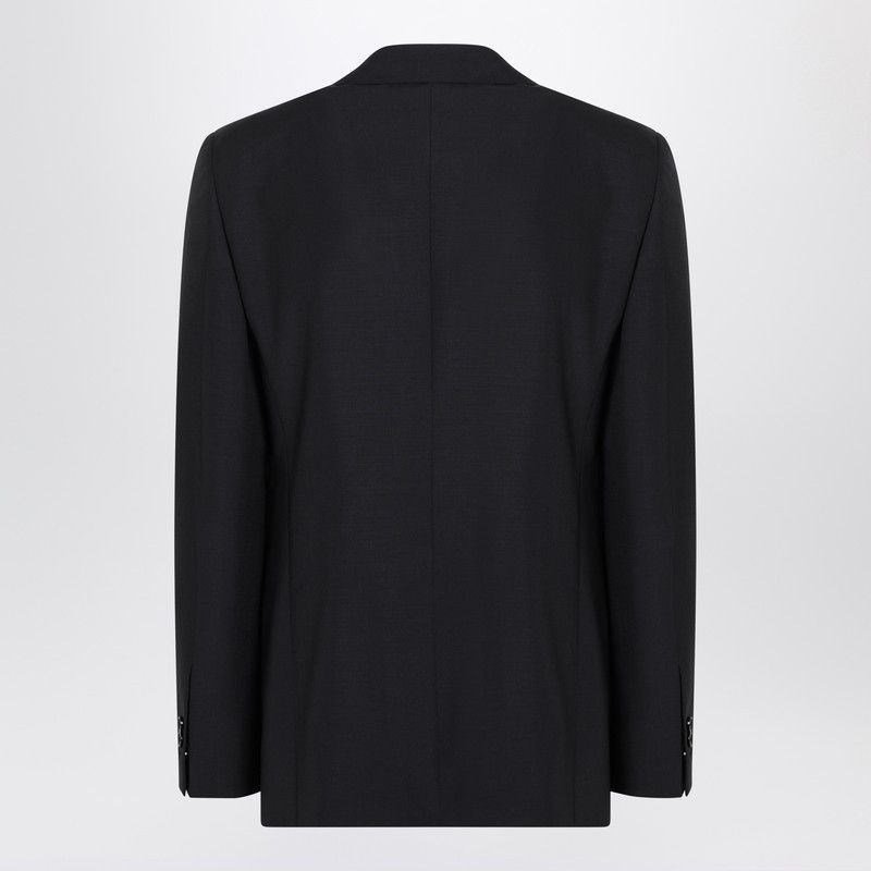 Burberry Burberry Navy Blue Wool Blend Jacket Size US L / EU 52-54 / 3 - 2 Thumbnail