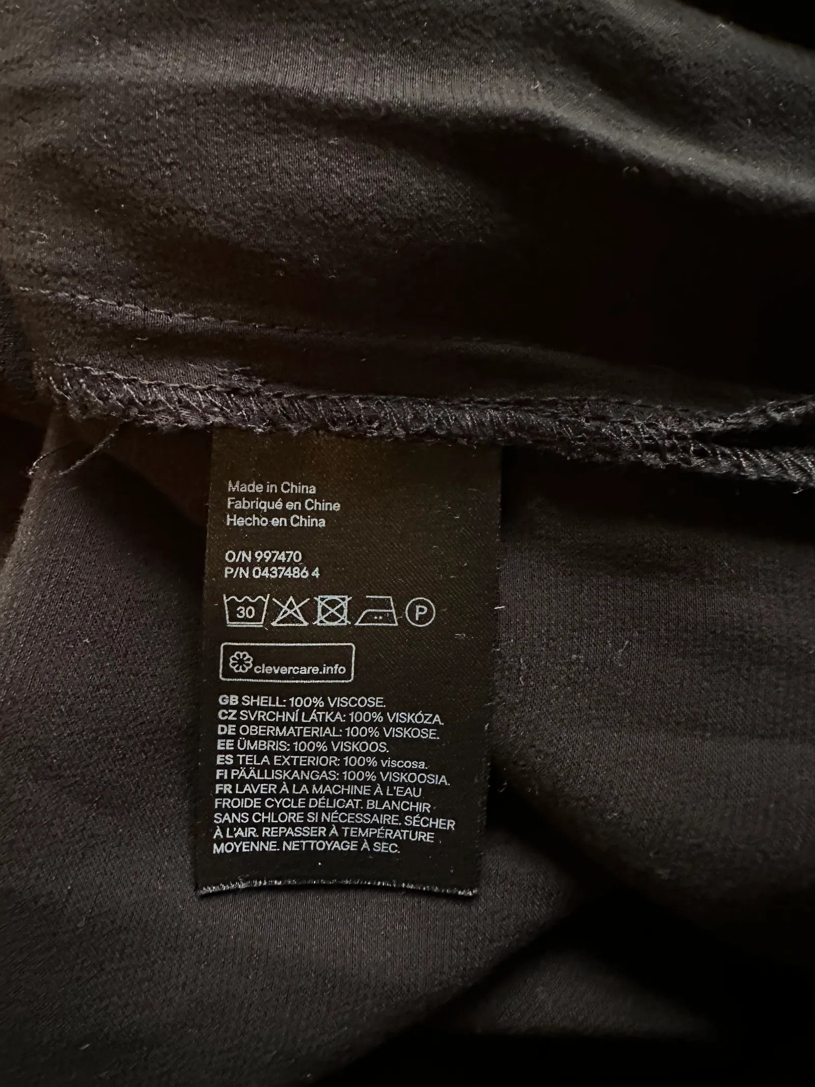 H&M H&M Axelbandsklänning Dress Size XS / US 0-2 / IT 36-38 - 3 Thumbnail