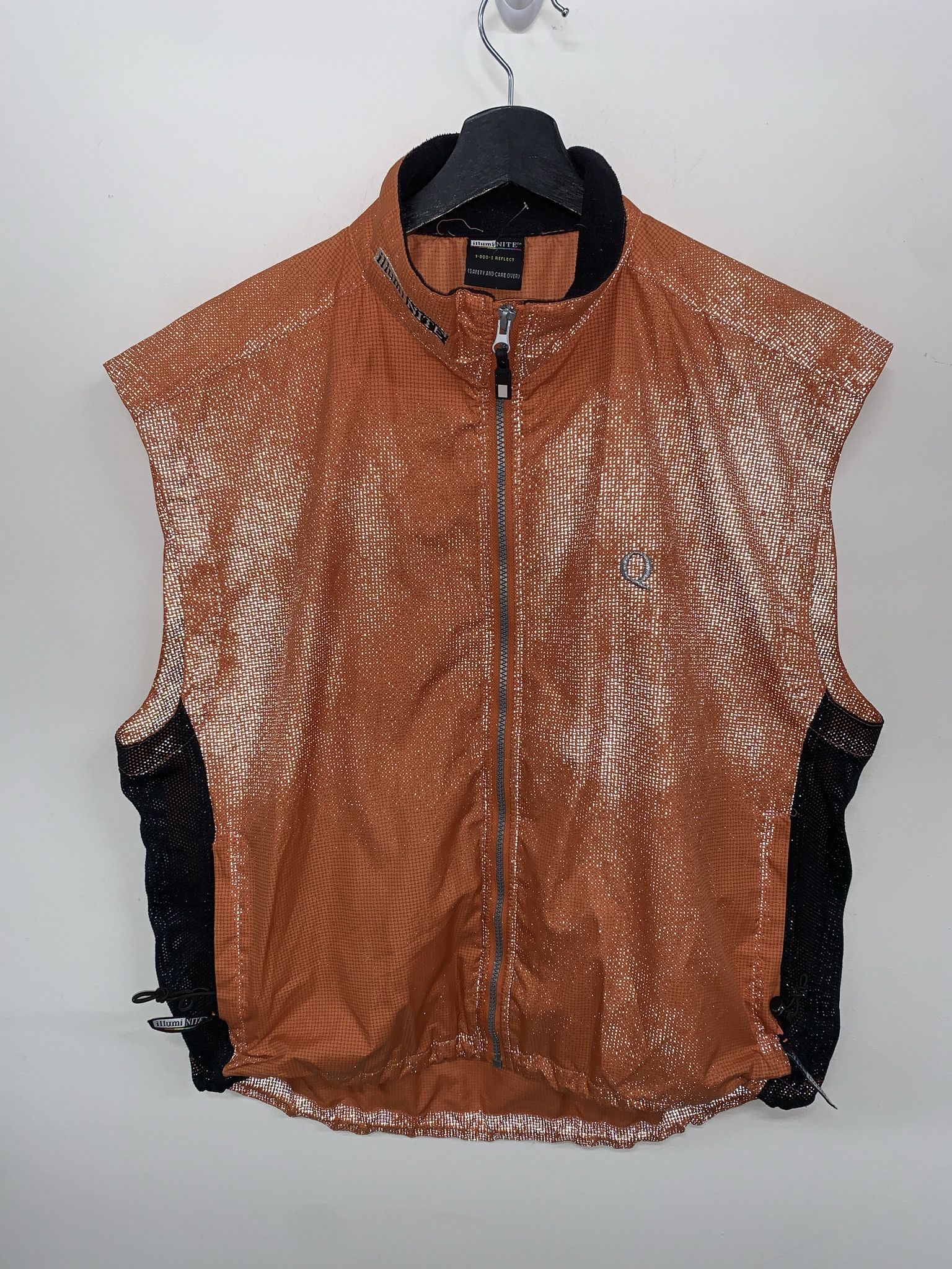 Vintage Vintage 1990s Illuminite 3M Full Reflective Windbreaker Vest Size L Size US L / EU 52-54 / 3 - 2 Thumbnail