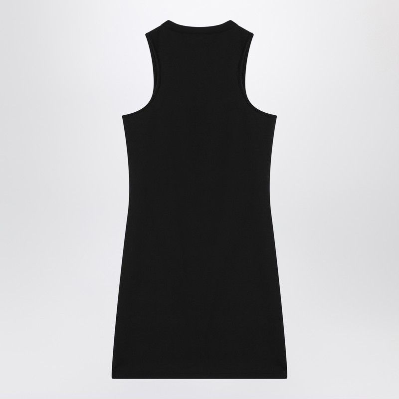 Off-White Off-White Black Mini Dress With Logo Size S / US 4 / IT 40 - 2 Thumbnail