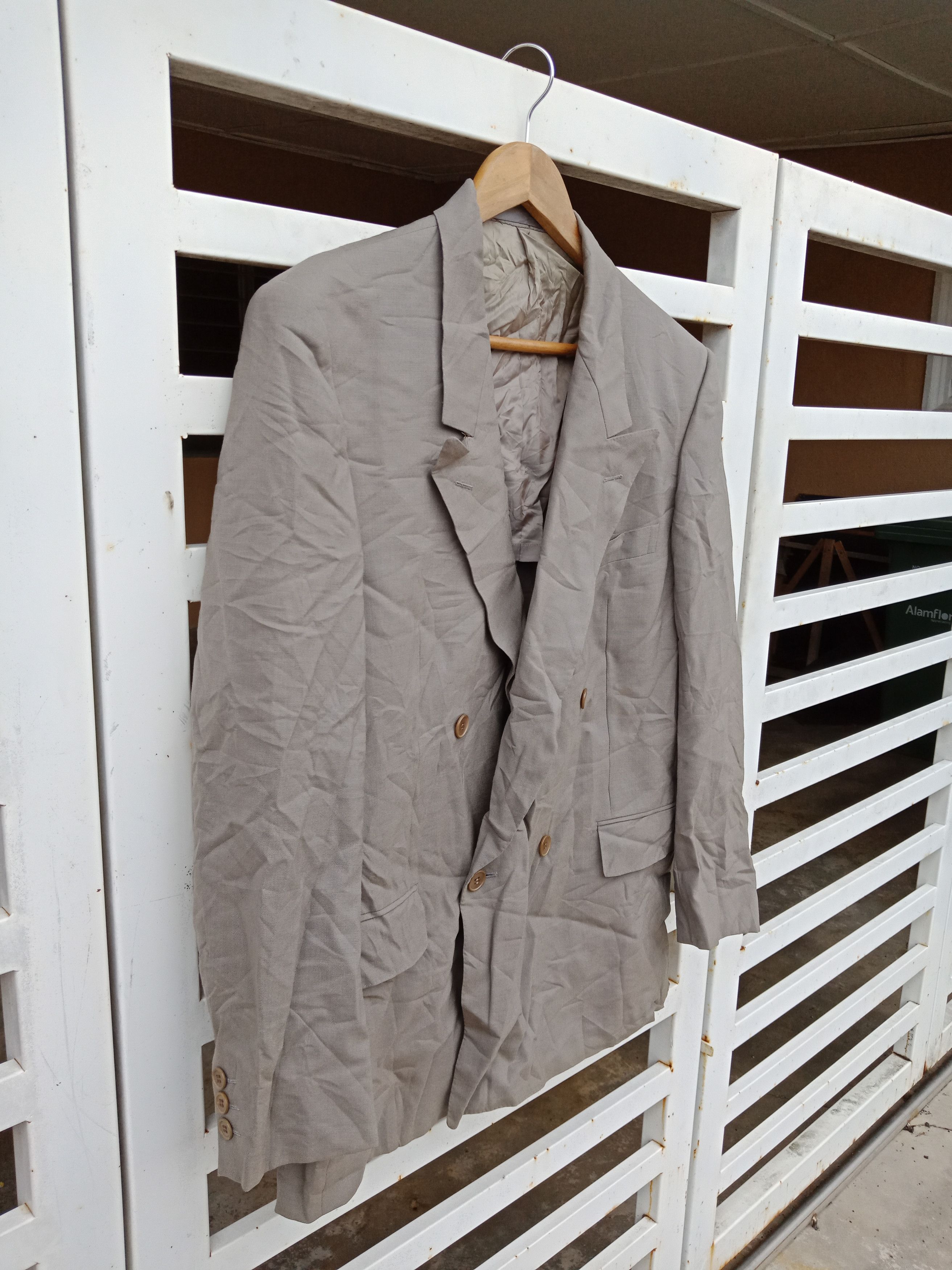 Yves Saint Laurent Yves Saint Laurent Gray Coat Blazer Size US M / EU 48-50 / 2 - 4 Thumbnail