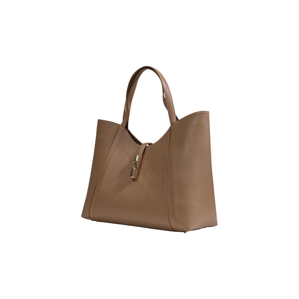 Furla Beige Leather Women's Handbag Size ONE SIZE - 2 Thumbnail