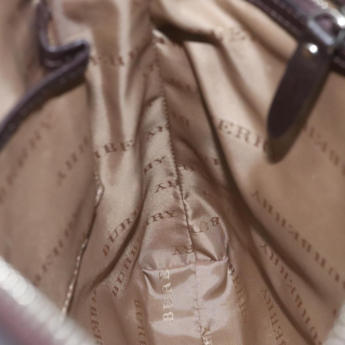 Burberry Nova Check Grey Synthetic Shoulder Bag (Pre-Owned) Size ONE SIZE - 17 Thumbnail