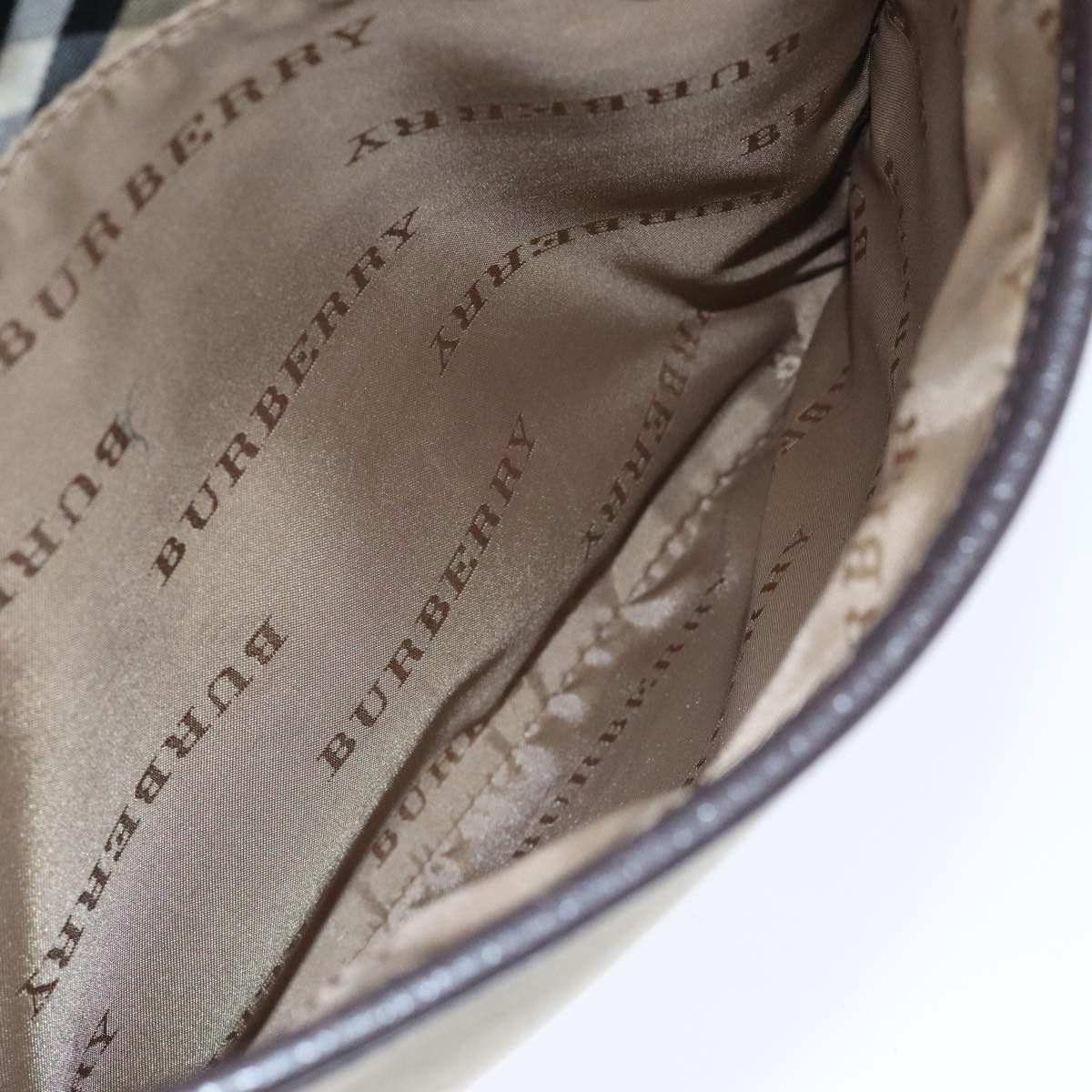 Burberry Nova Check Grey Synthetic Shoulder Bag (Pre-Owned) Size ONE SIZE - 19 Thumbnail